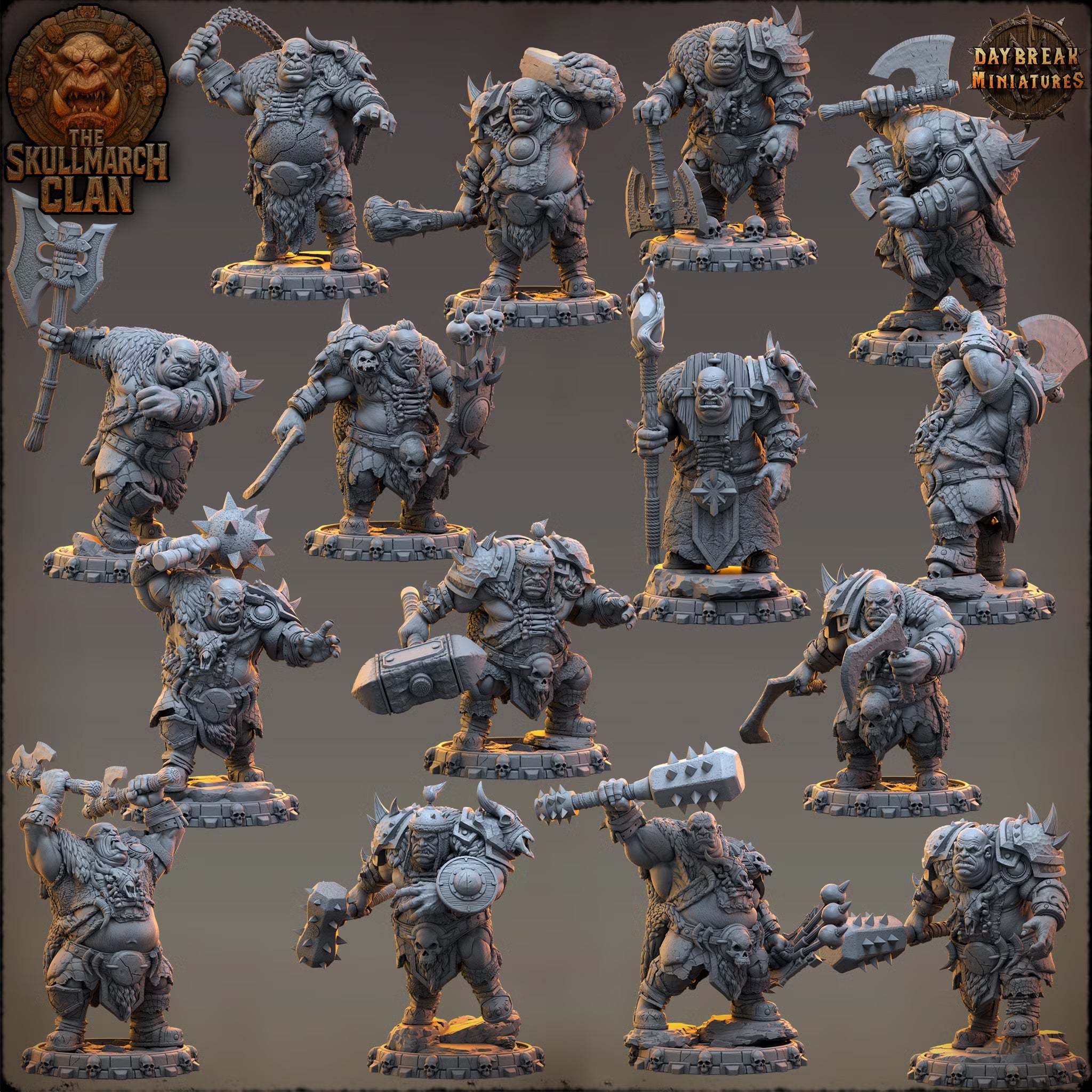 The Skullmarch Clan — Daybreak Miniatures