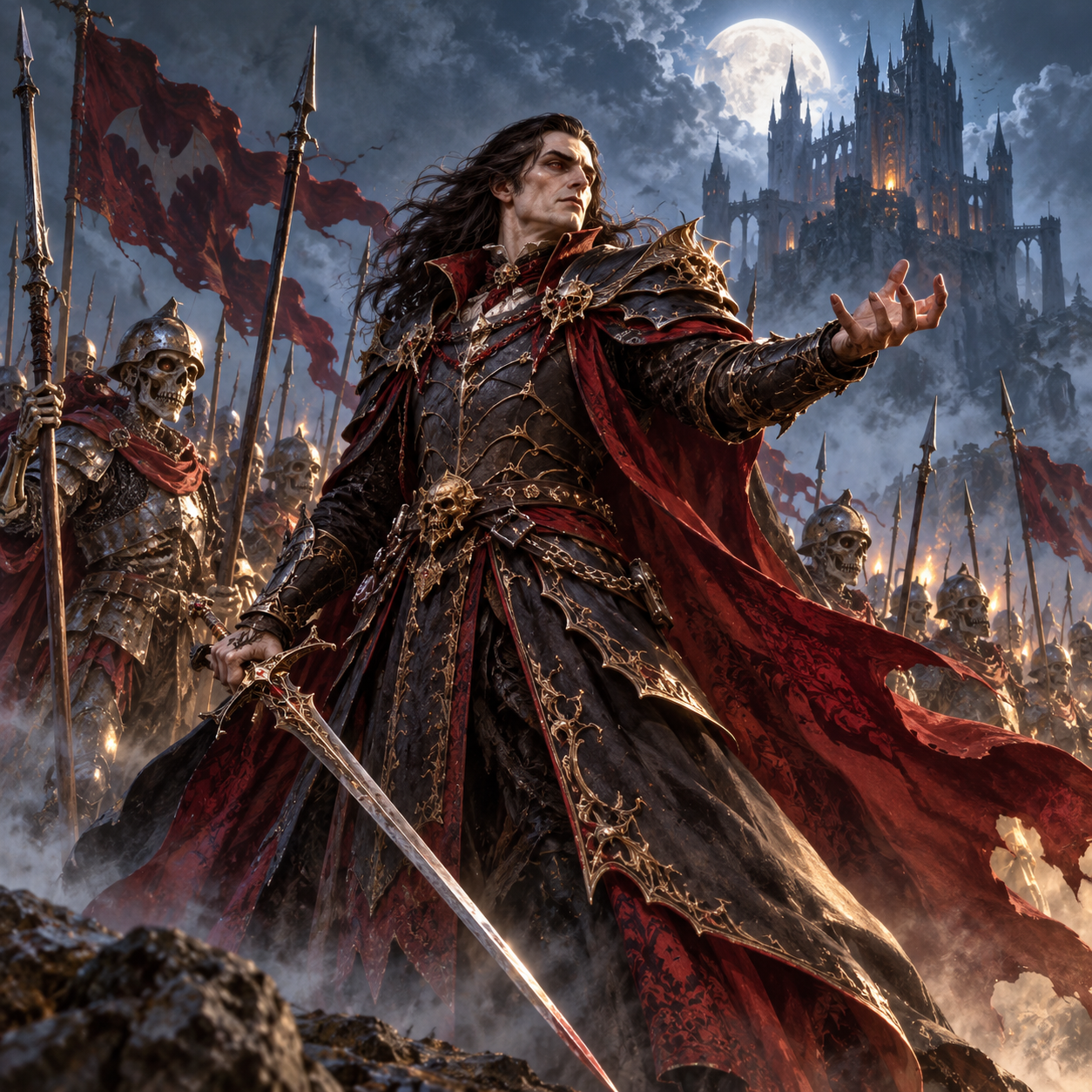 Vampires — illustrated collection cover