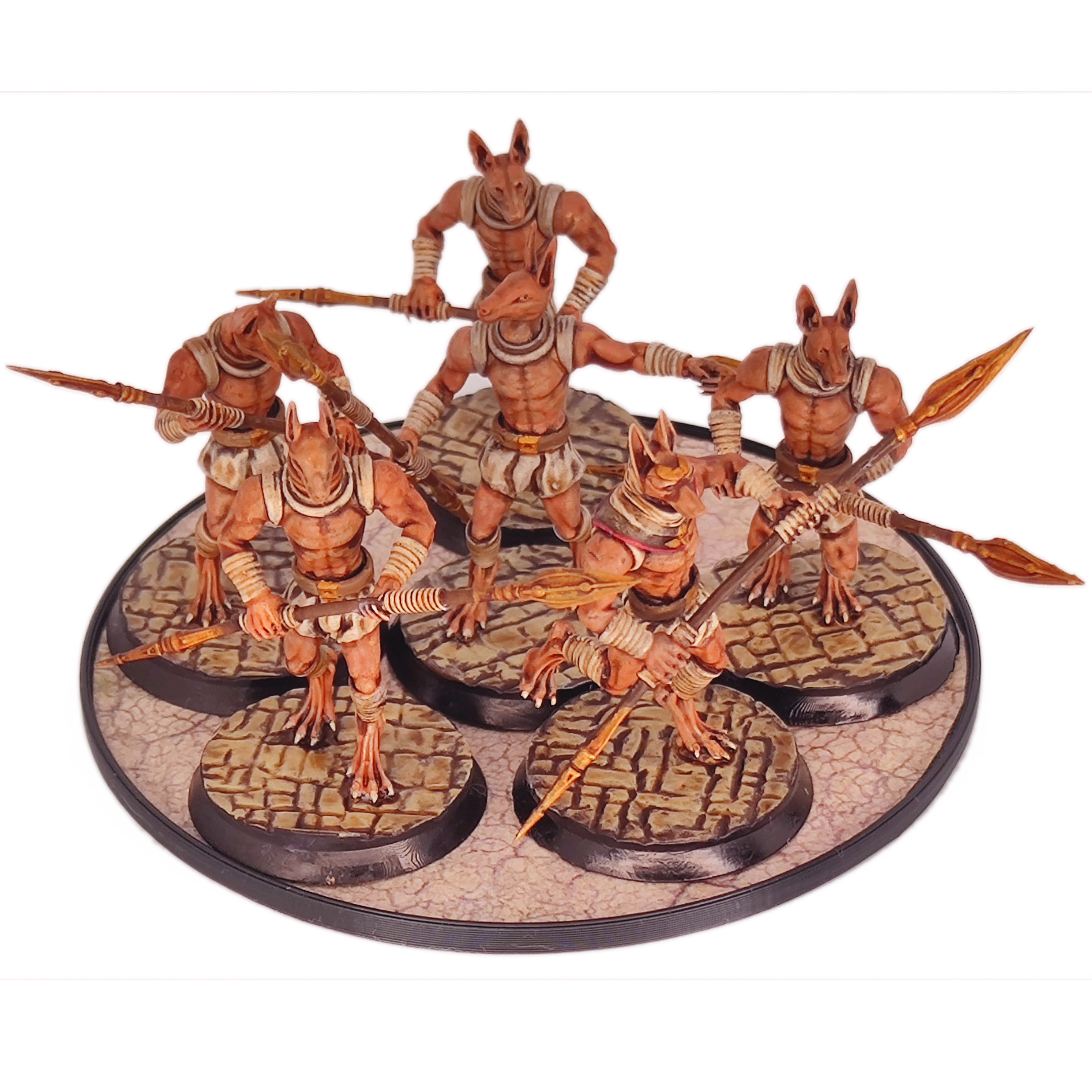 Netjeret Rebels – Nek | Fanatical Peasant Militia with Spears -  Modular Greanan Infantry