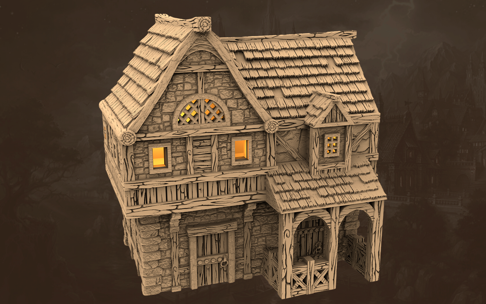The Twilight Tract Taverns - x3 Buildings