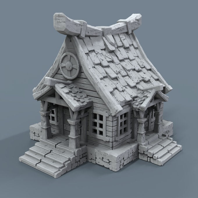 Viking Village - Your Own Norse Settlement! - x11 Buildings