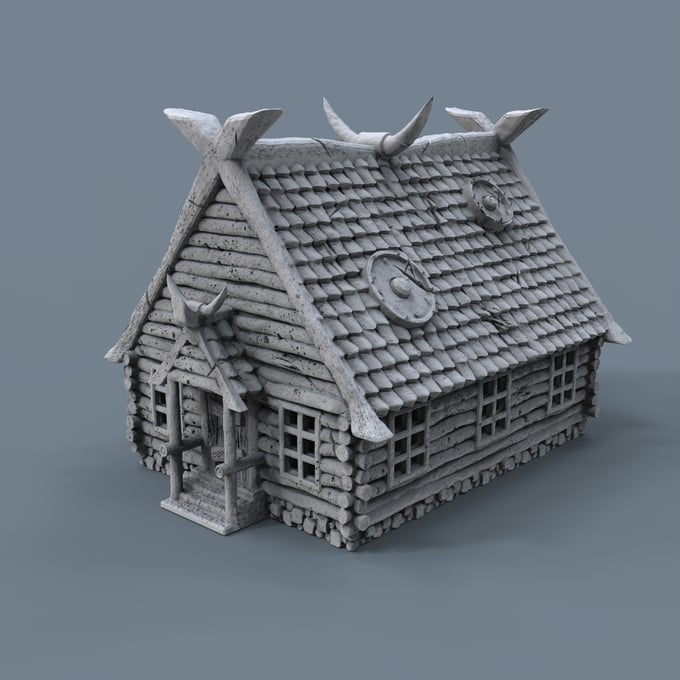 Viking Village - Your Own Norse Settlement! - x11 Buildings