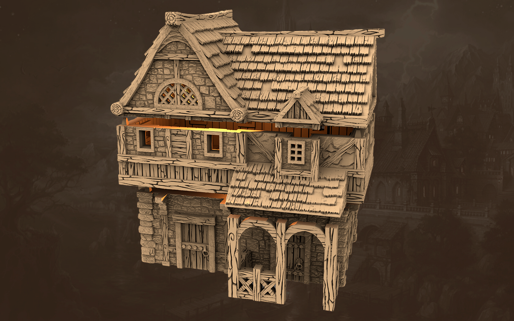The Twilight Tract Taverns - x3 Buildings