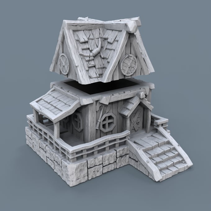 Viking Village - Your Own Norse Settlement! - x11 Buildings
