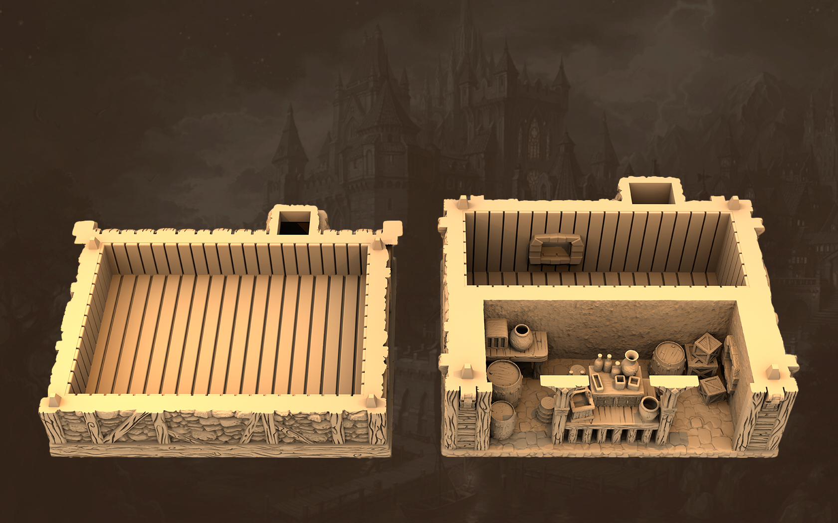 The Twilight Tract Taverns - x3 Buildings