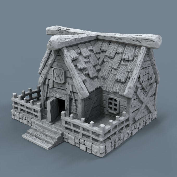 Viking Village - Your Own Norse Settlement! - x11 Buildings