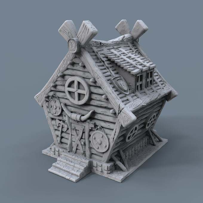 Viking Village - Your Own Norse Settlement! - x11 Buildings