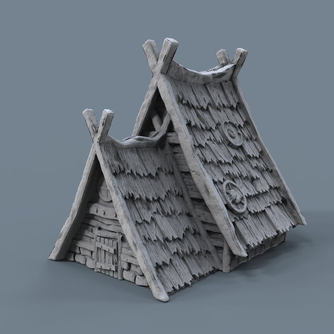 Viking Village - Your Own Norse Settlement! - x11 Buildings