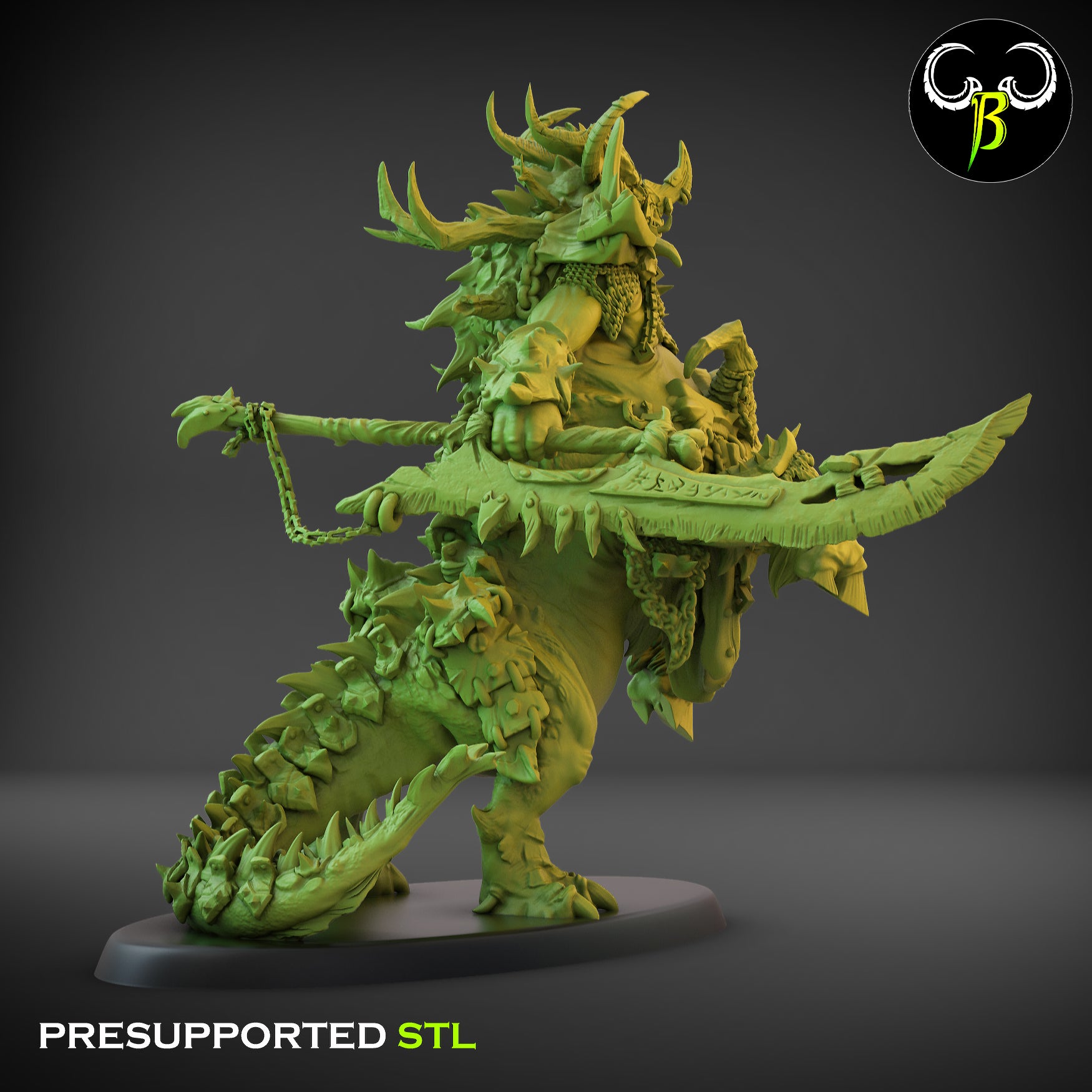Beastmen - Ancient Centigon Beastmen warriors of Chaos - Clay Beast Creation