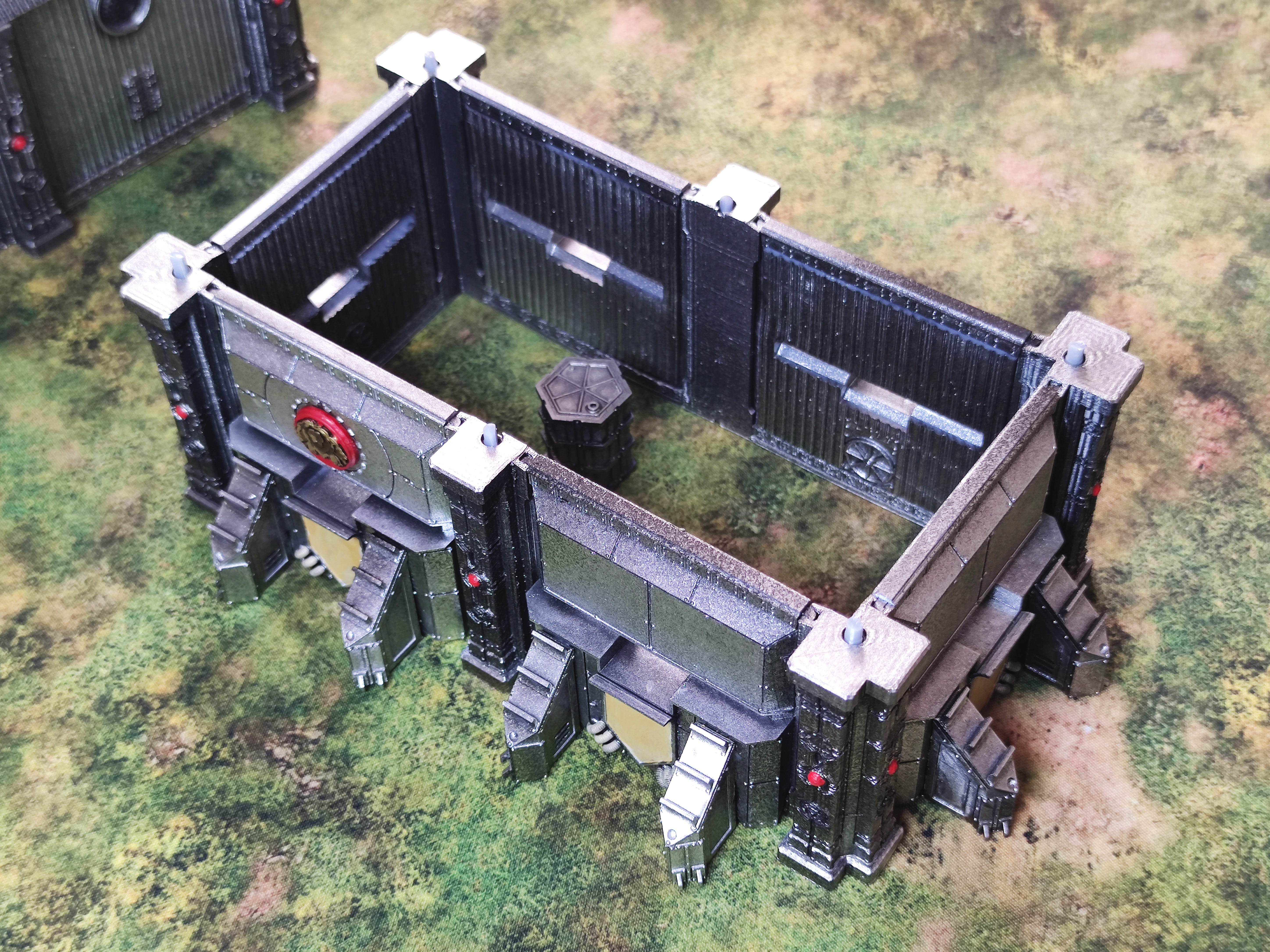 Damocles City Builder - Military Base - Modular Buildings & Full Biome