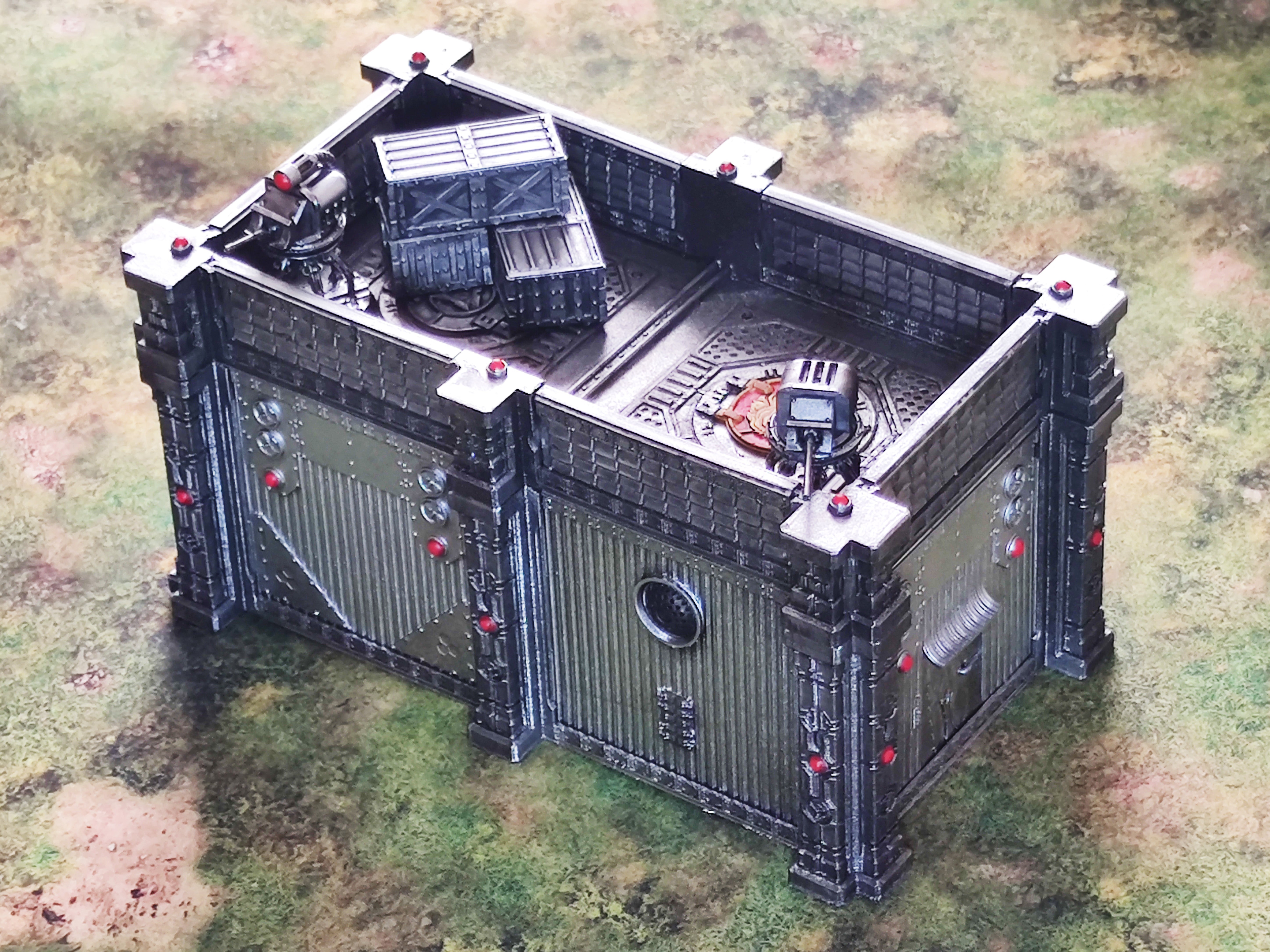 Damocles City Builder - Military Base - Modular Buildings & Full Biome