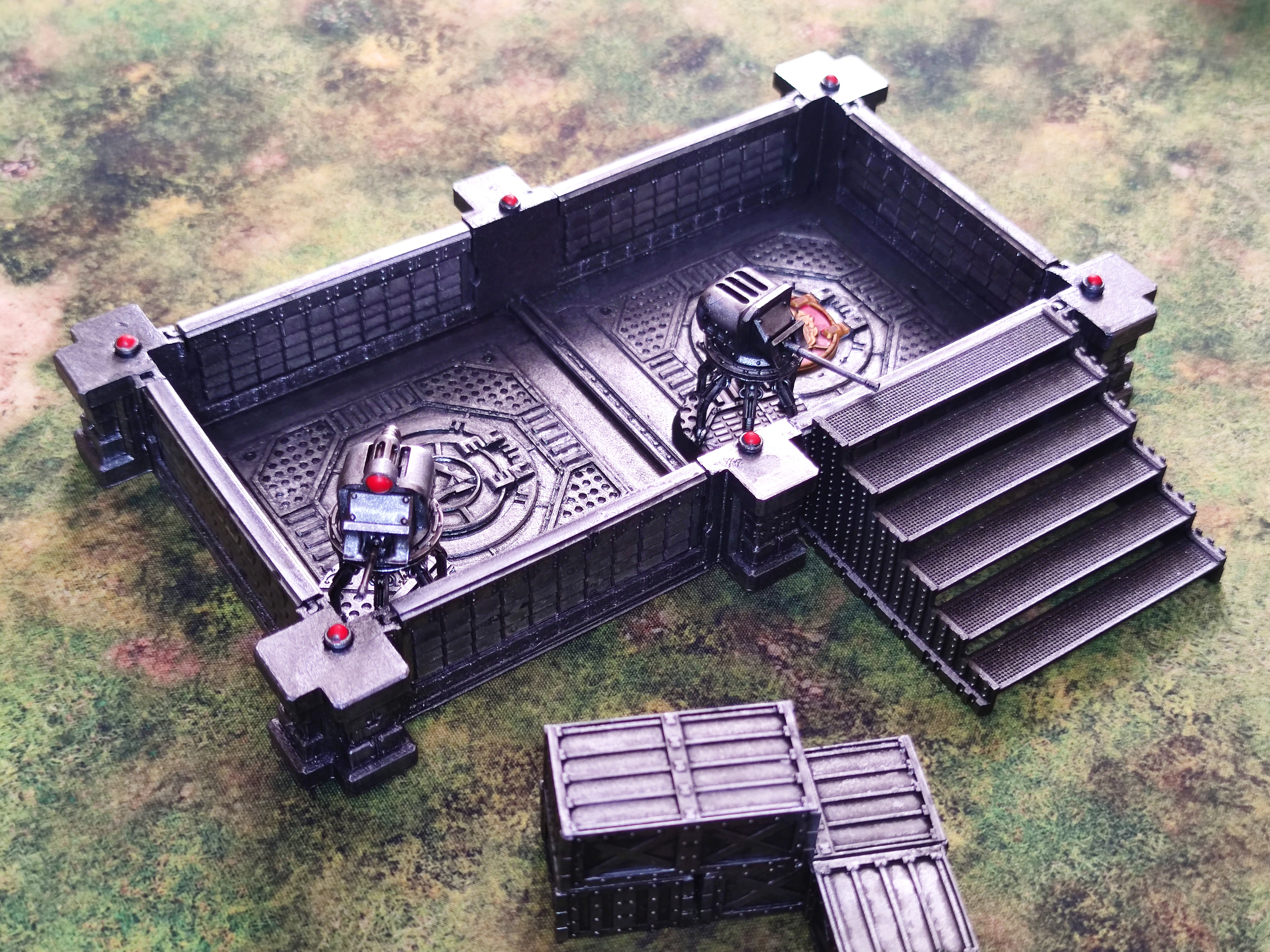 Damocles City Builder - Military Base - Modular Buildings & Full Biome