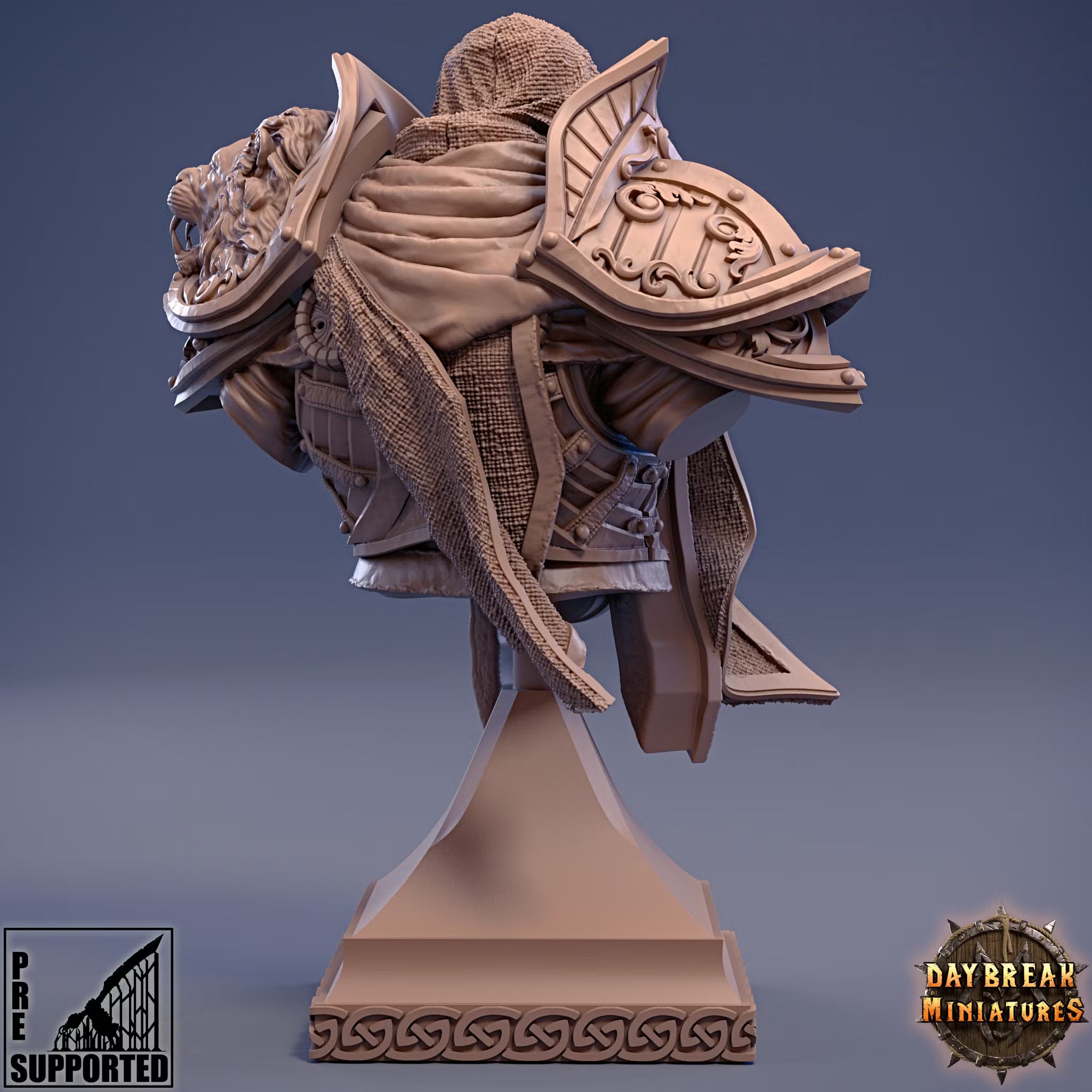 Mattias du Lion Tuant - Bust — Daybreak Miniatures, official view 2