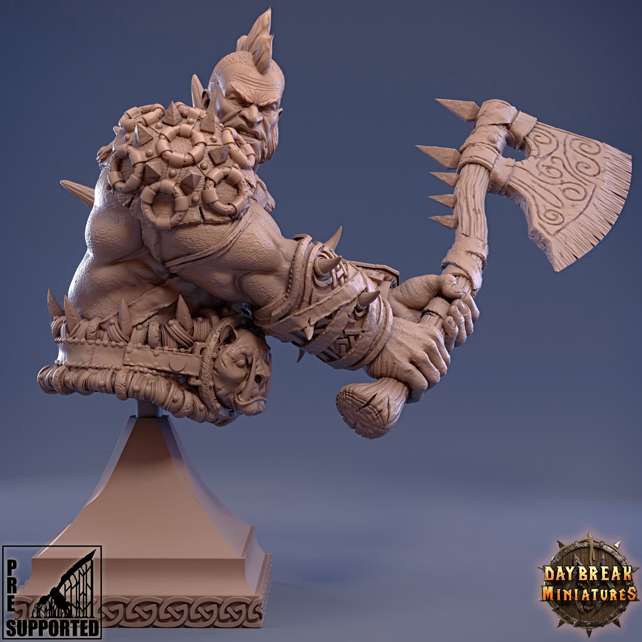 Digger Bonespiker - Bust — Daybreak Miniatures, official view 1