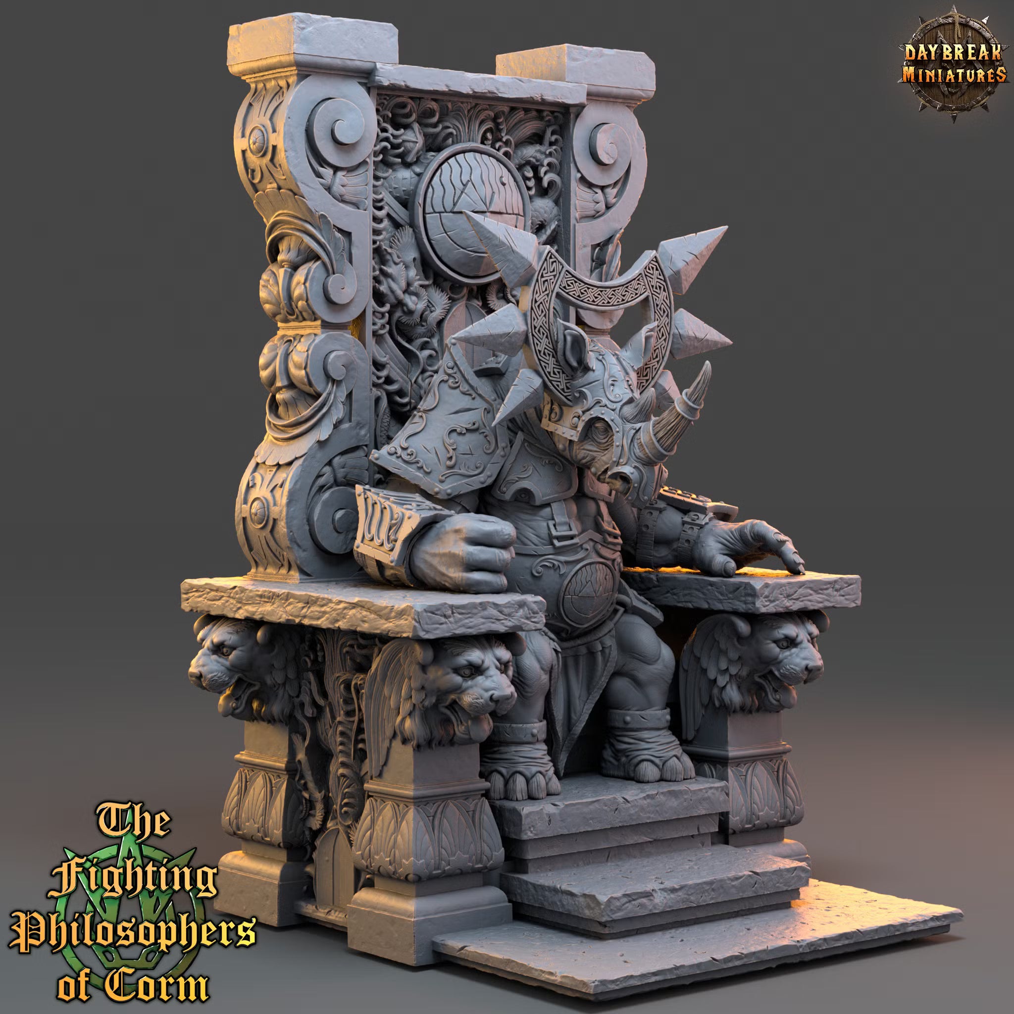 Gorgias The Mind Monarch — Daybreak Miniatures, official view 2