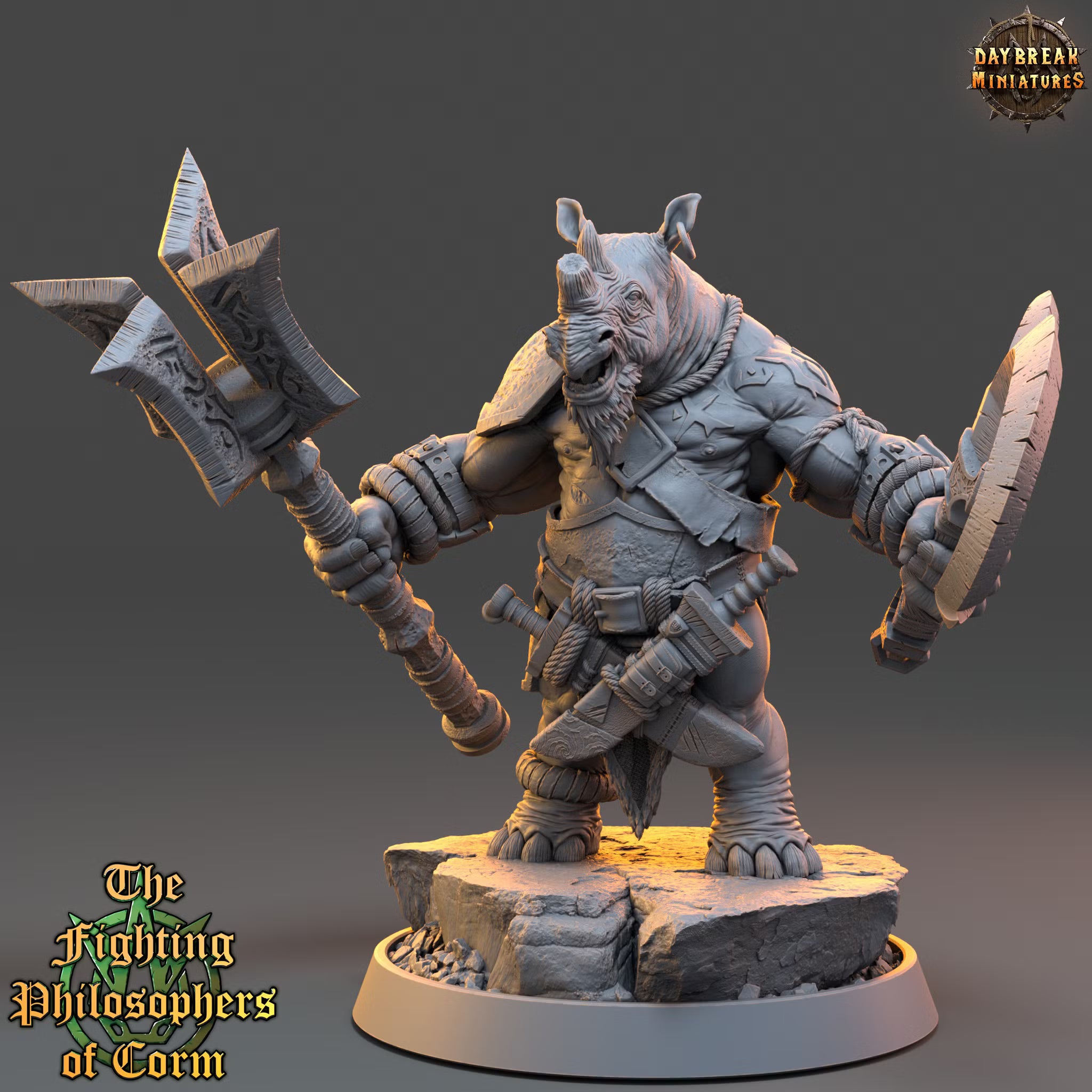 Himerius Halfhorn — Daybreak Miniatures, official view 1