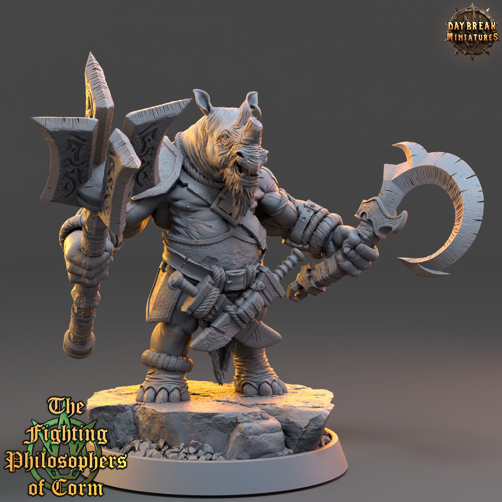 Himerius Halfhorn — Daybreak Miniatures, official view 3