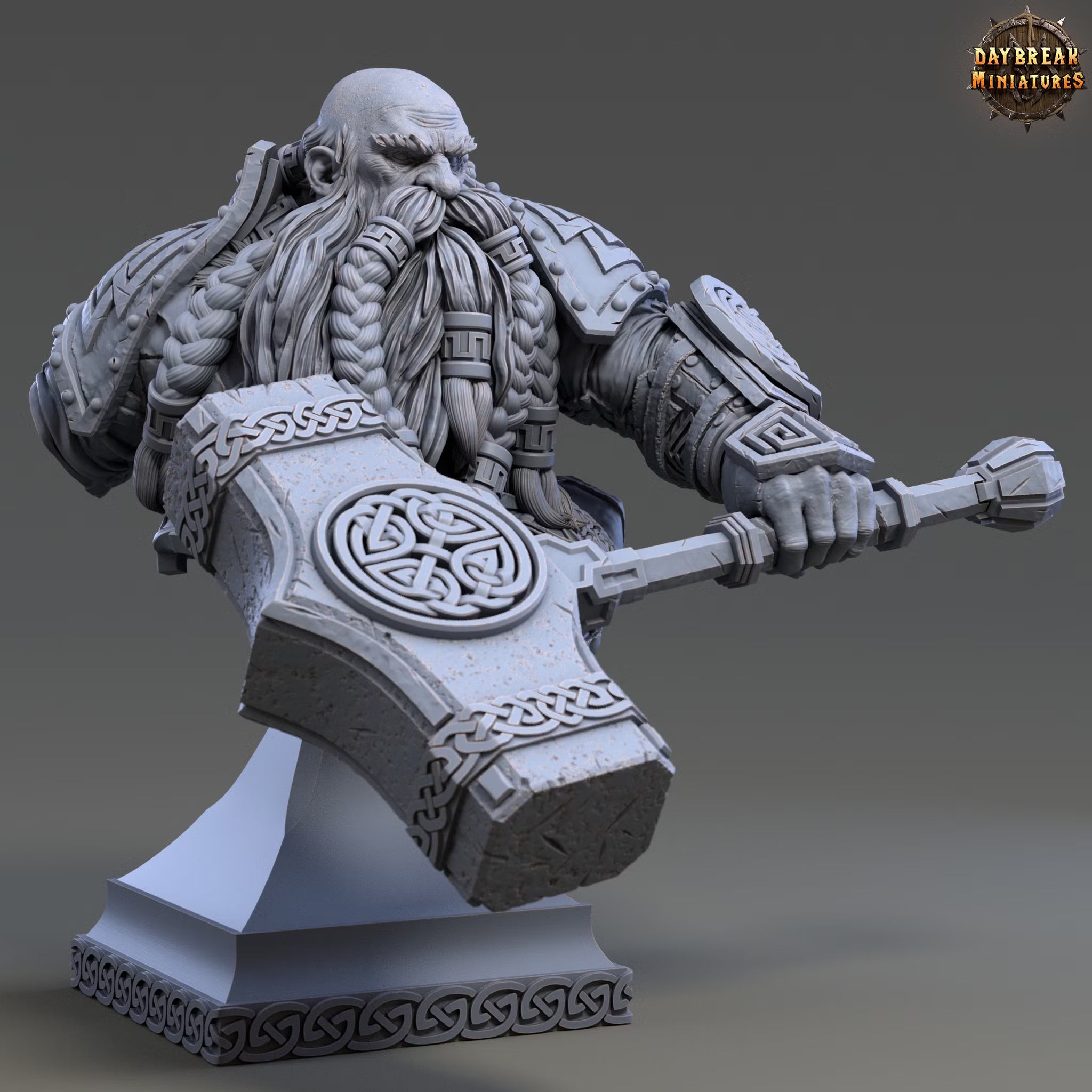Bouldus Hakkerman - Bust — Daybreak Miniatures, official view 1