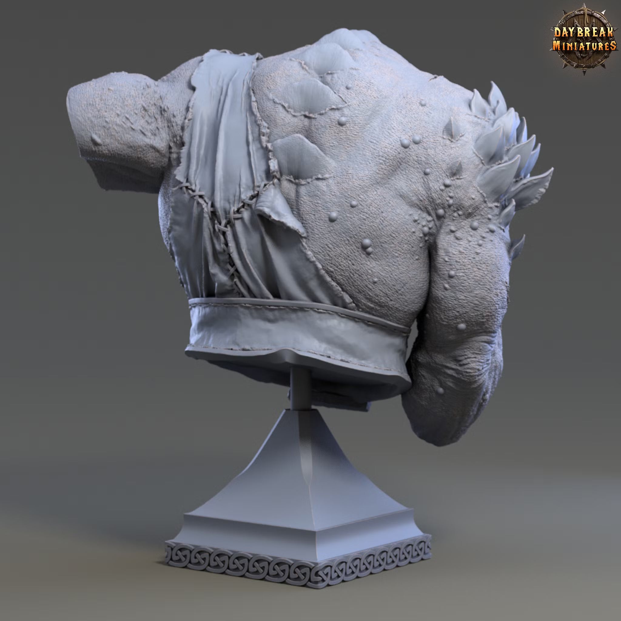 Ork aa Grim - Bust — Daybreak Miniatures, official view 2