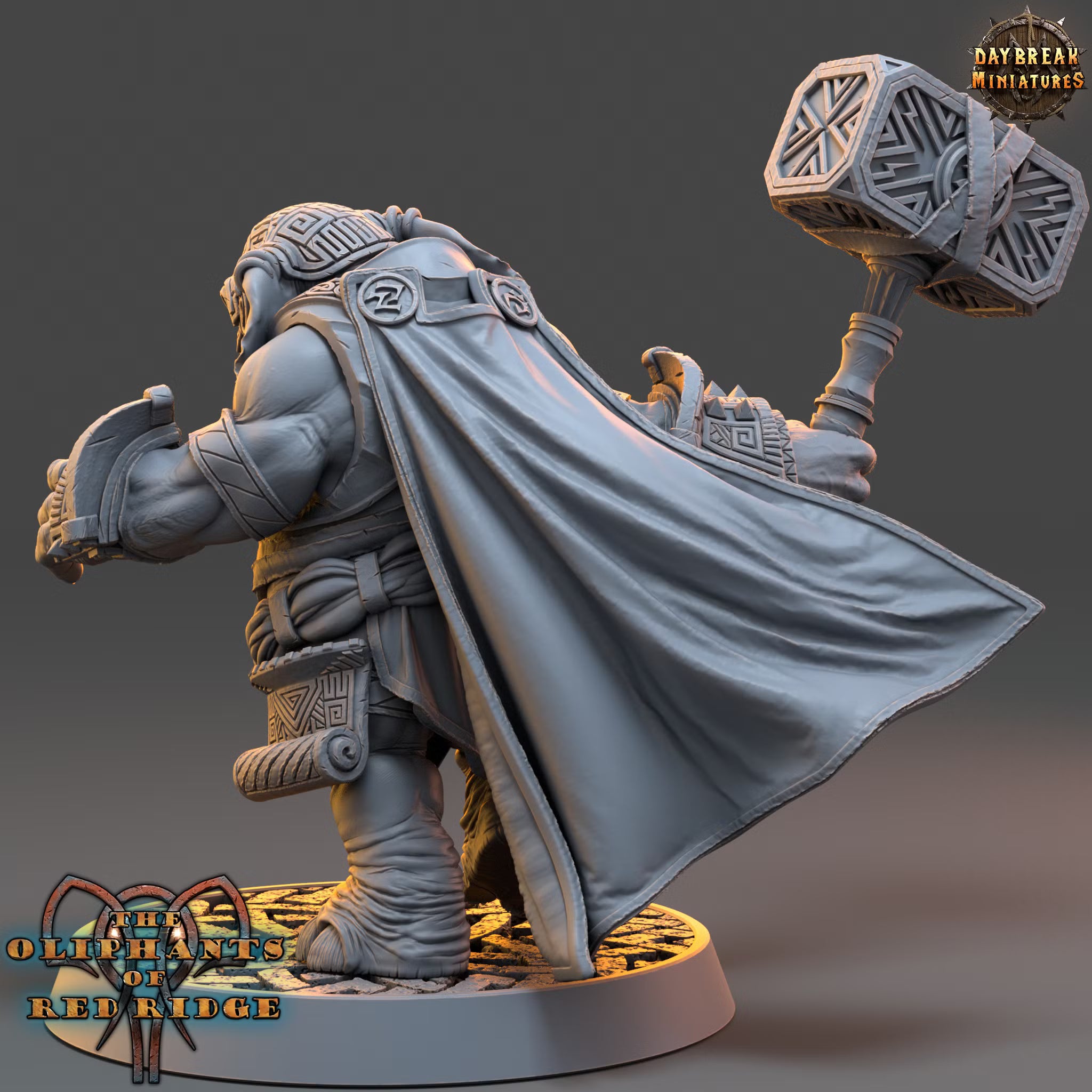 The Oliphants of Red Ridge - Marab Stonestomper - Daybreak Miniatures — official render 3