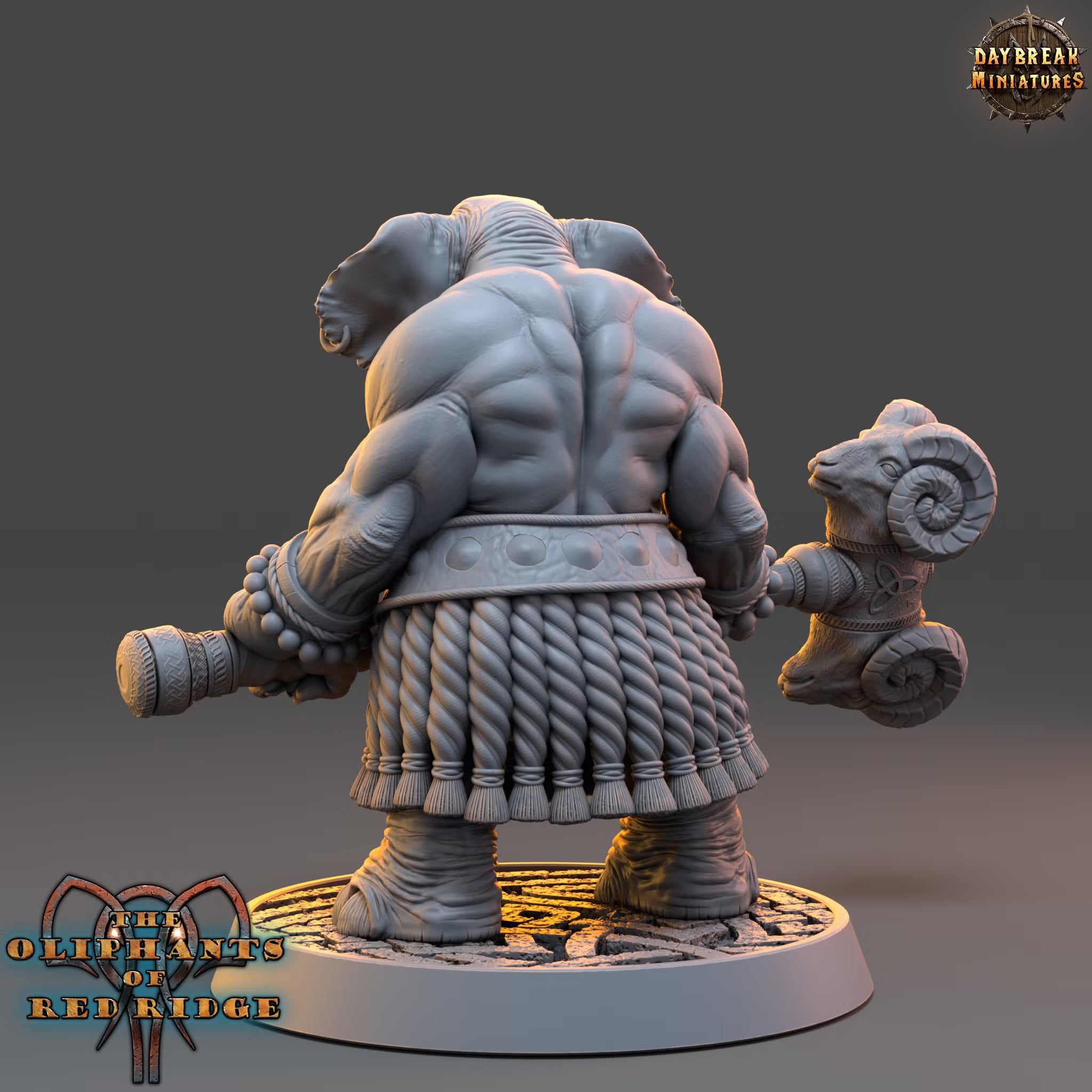 The Oliphants of Red Ridge - Plaaka Headgear - Daybreak Miniatures — official render 3