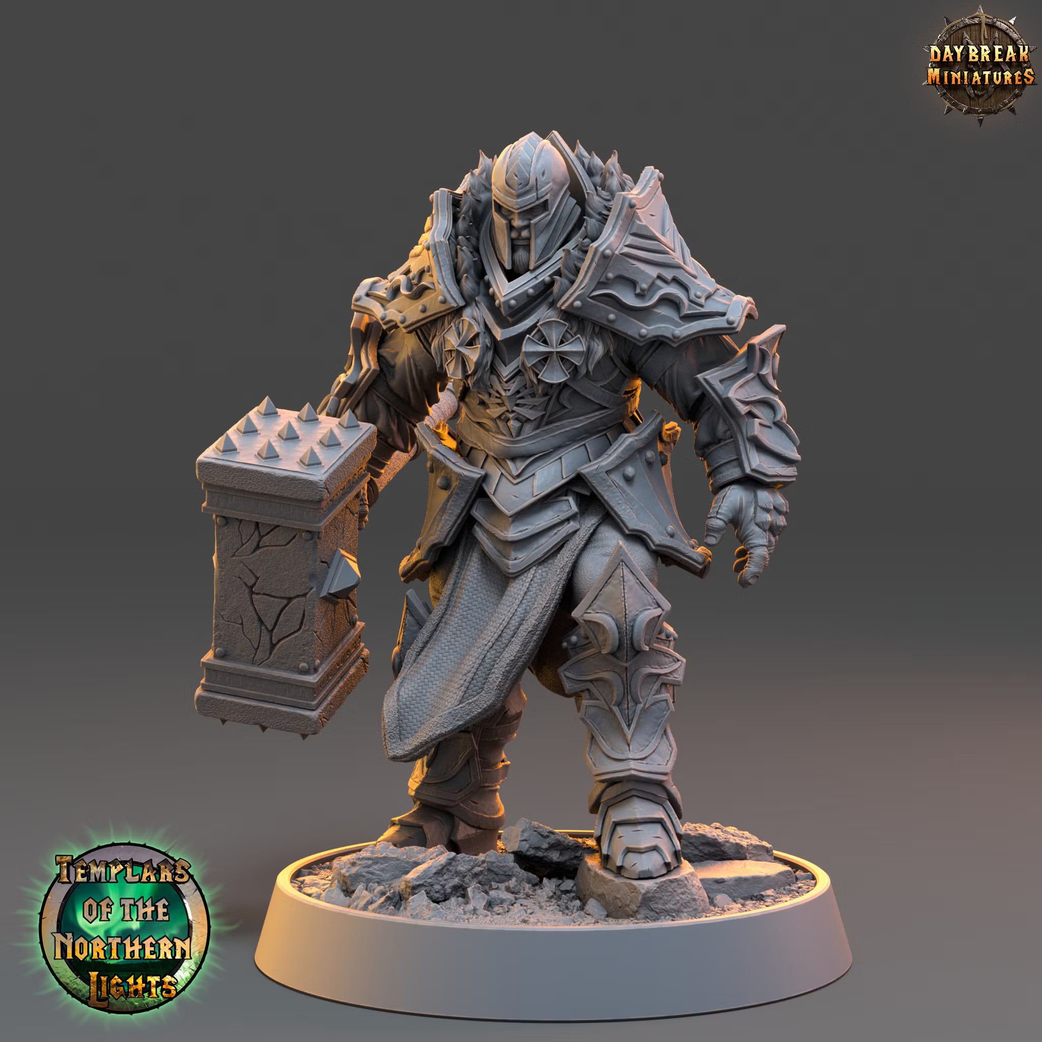 Carl Saturno - Hammer of Aidin — Daybreak Miniatures, official view 1