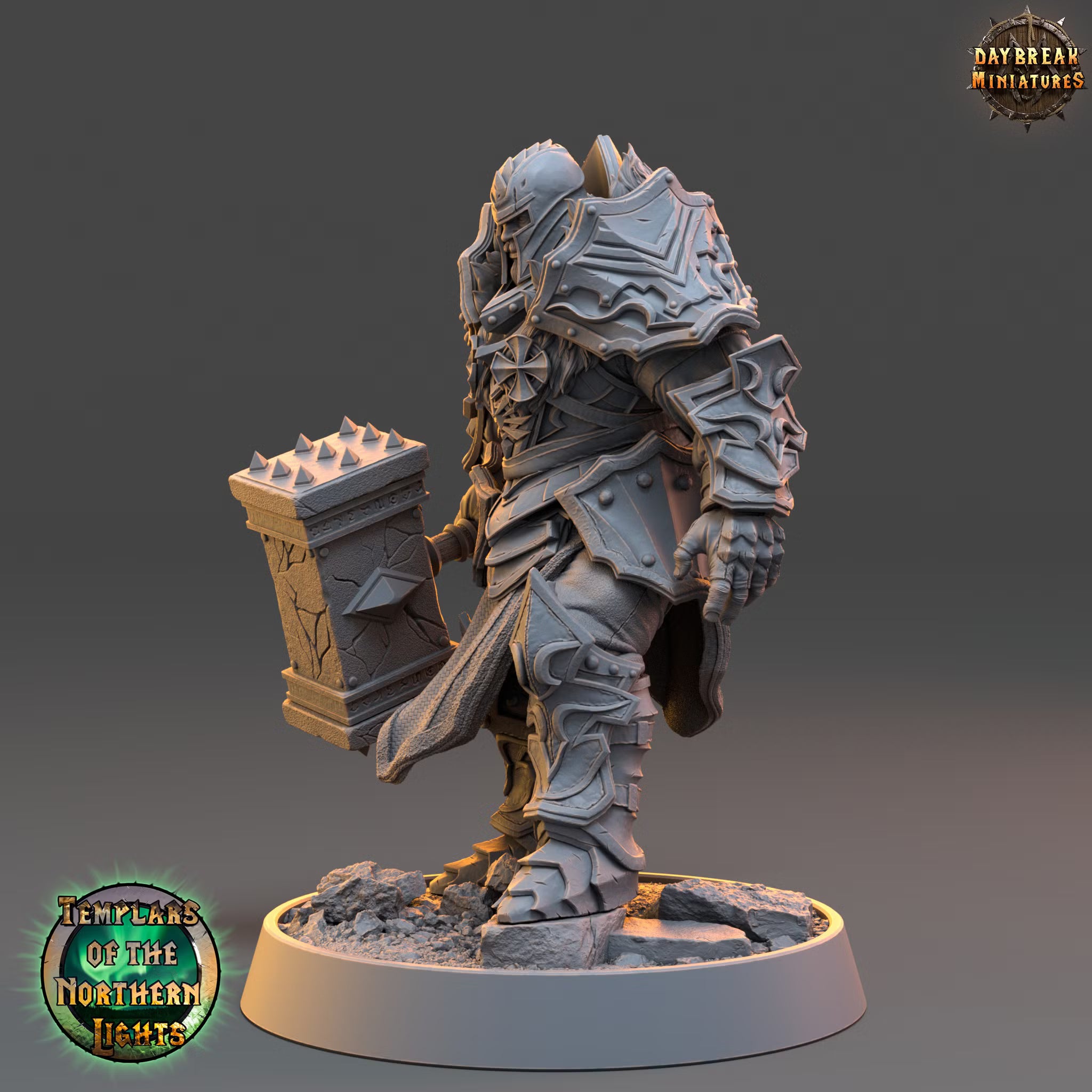 Carl Saturno - Hammer of Aidin — Daybreak Miniatures, official view 3