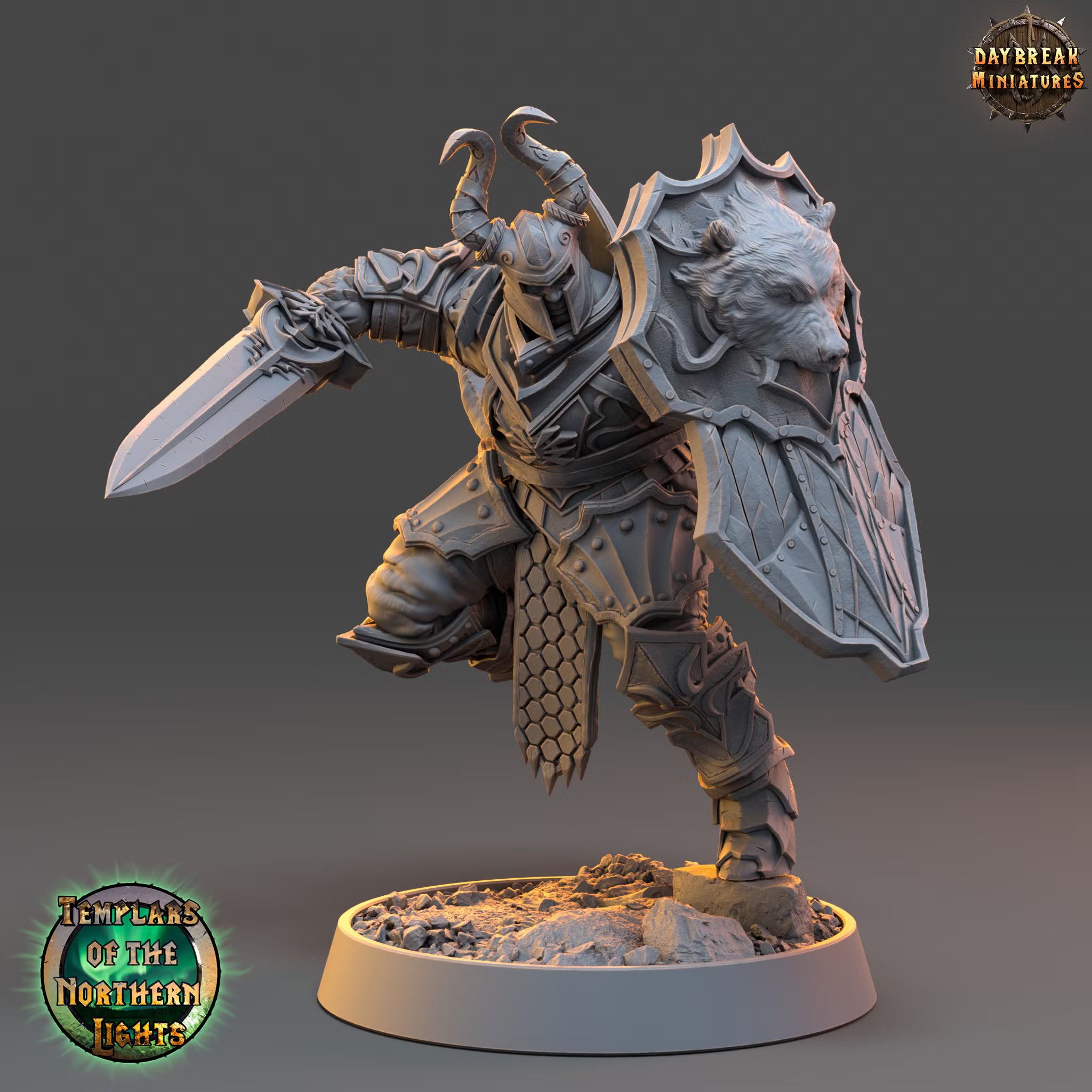 Johan Firepine — Daybreak Miniatures, official view 1