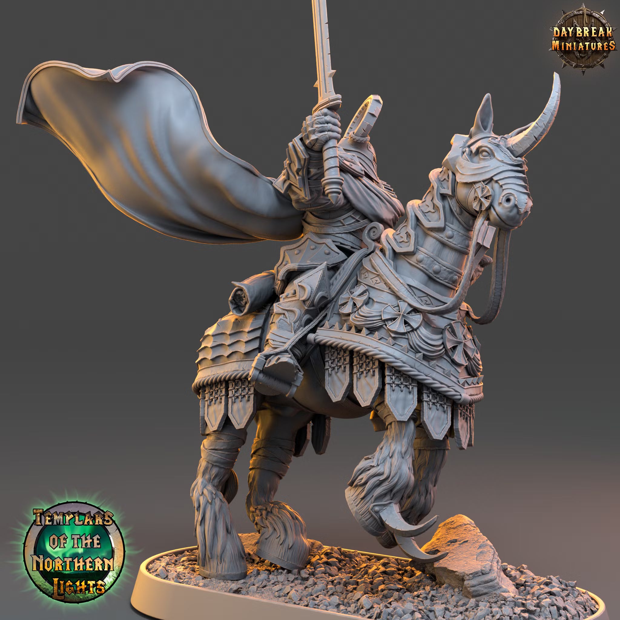 Ritter Gotthold Boarbane — Daybreak Miniatures, official view 4