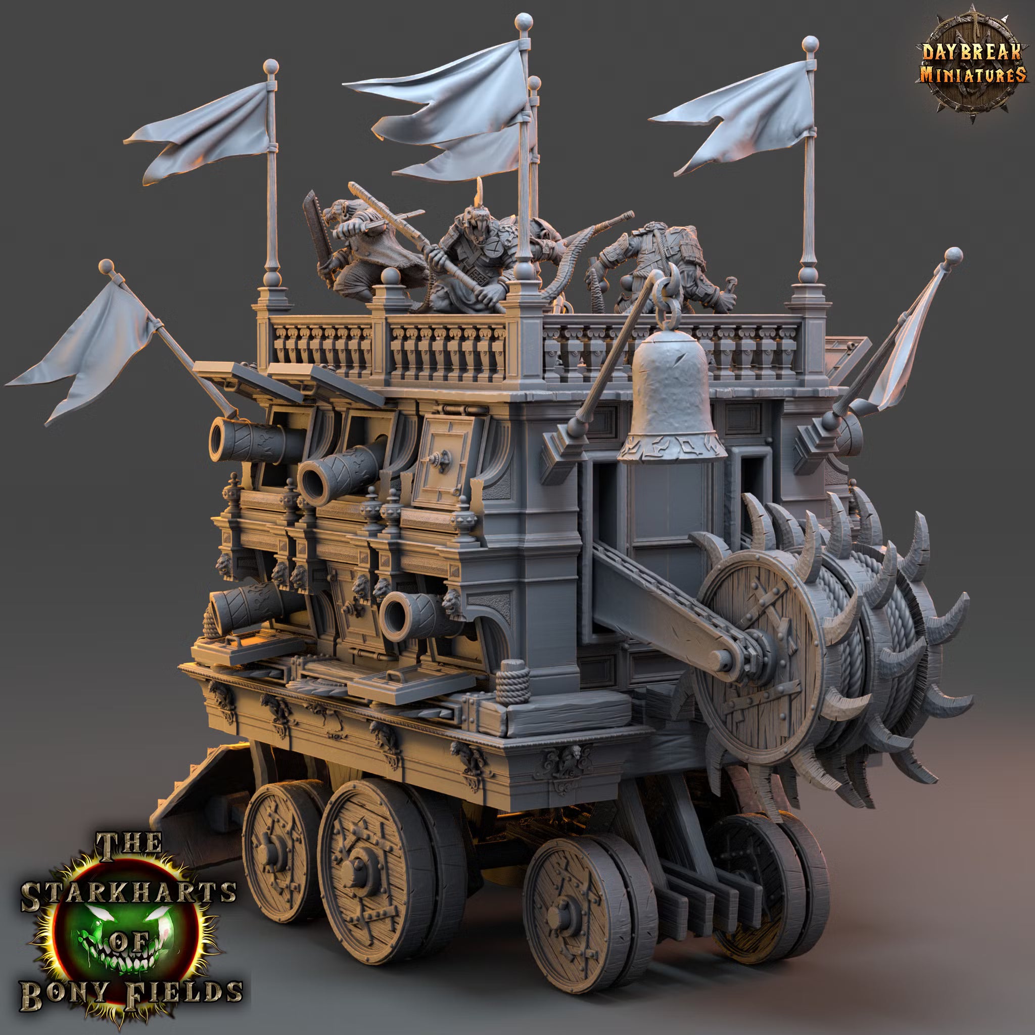 The Blood Plow from Hell, mkII — Daybreak Miniatures, official view 2