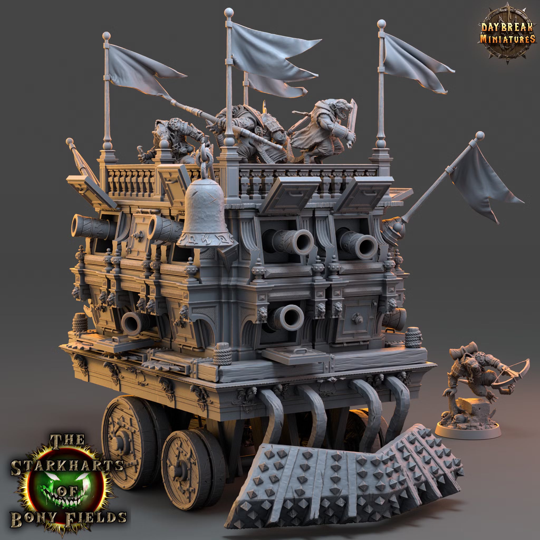 The Blood Plow from Hell, mkII — Daybreak Miniatures, official view 3