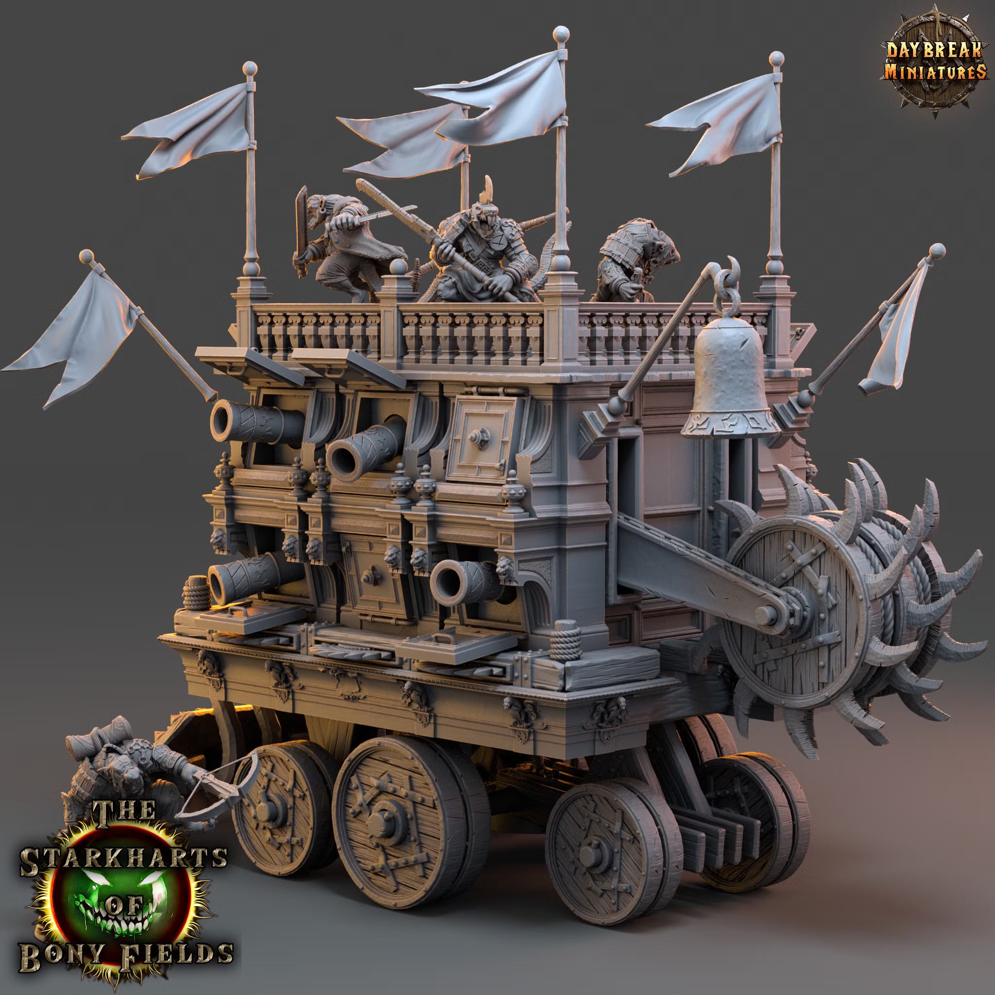 The Blood Plow from Hell, mkII — Daybreak Miniatures, official view 4