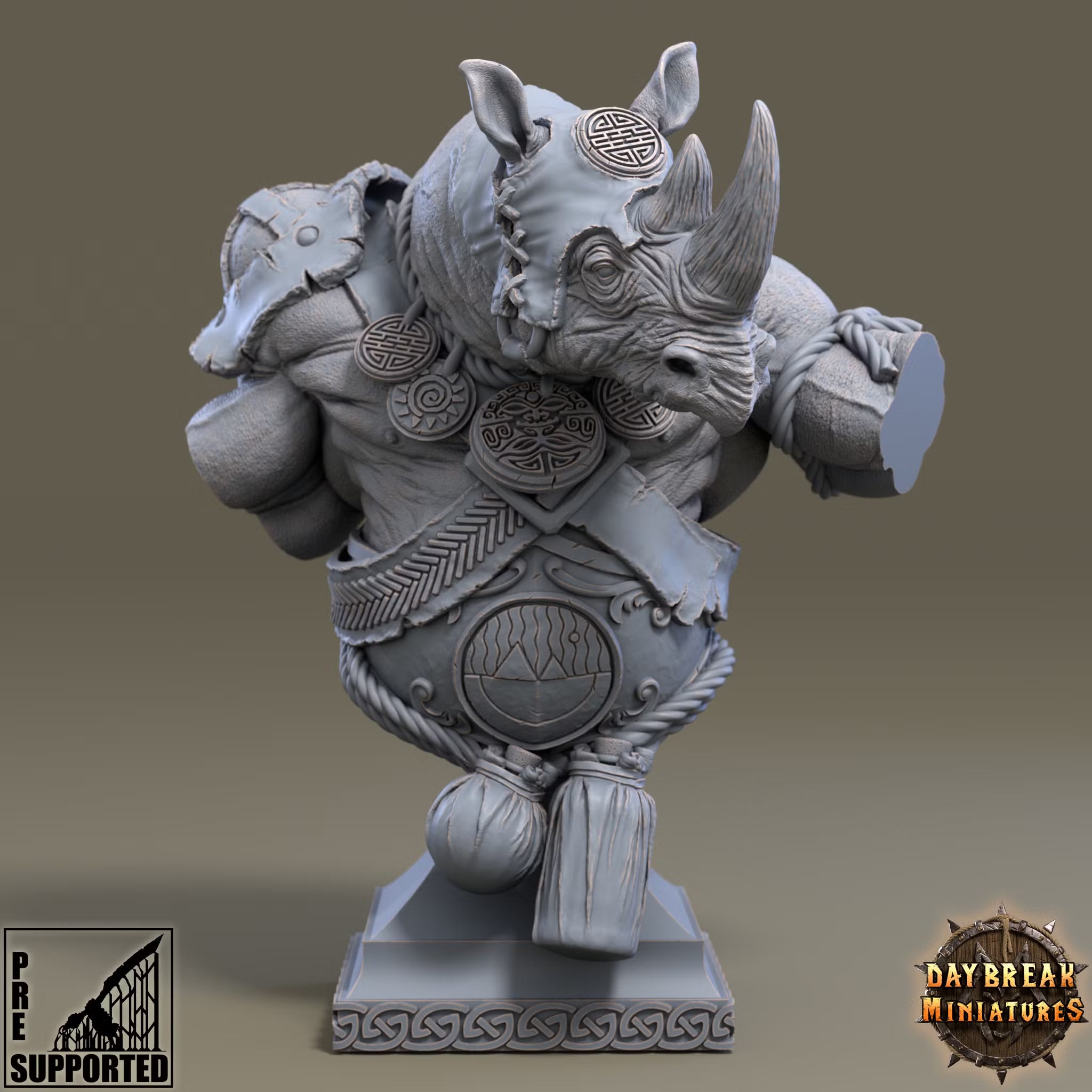 Metrocles Red Gazer - Bust — Daybreak Miniatures, official view 1