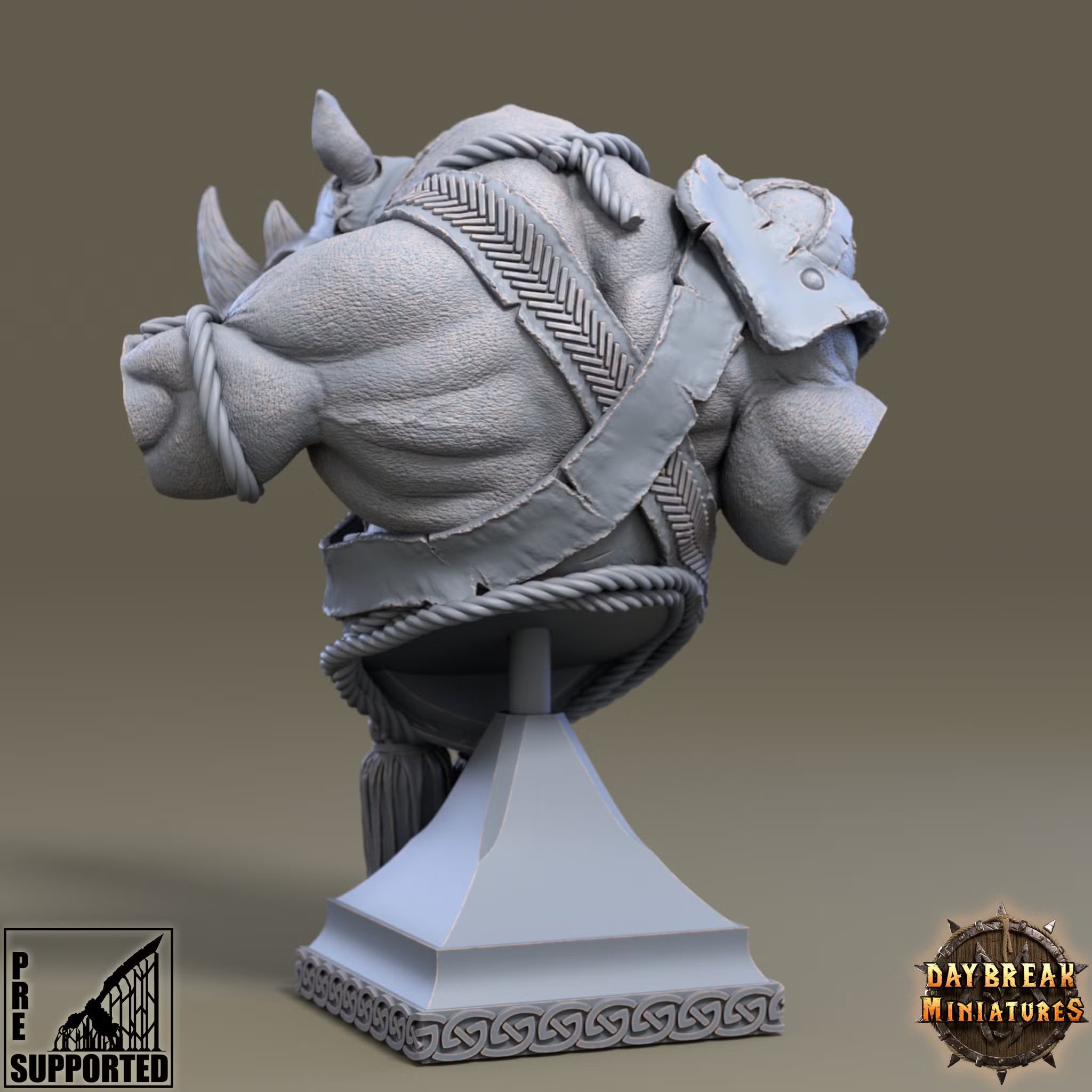 Metrocles Red Gazer - Bust — Daybreak Miniatures, official view 2