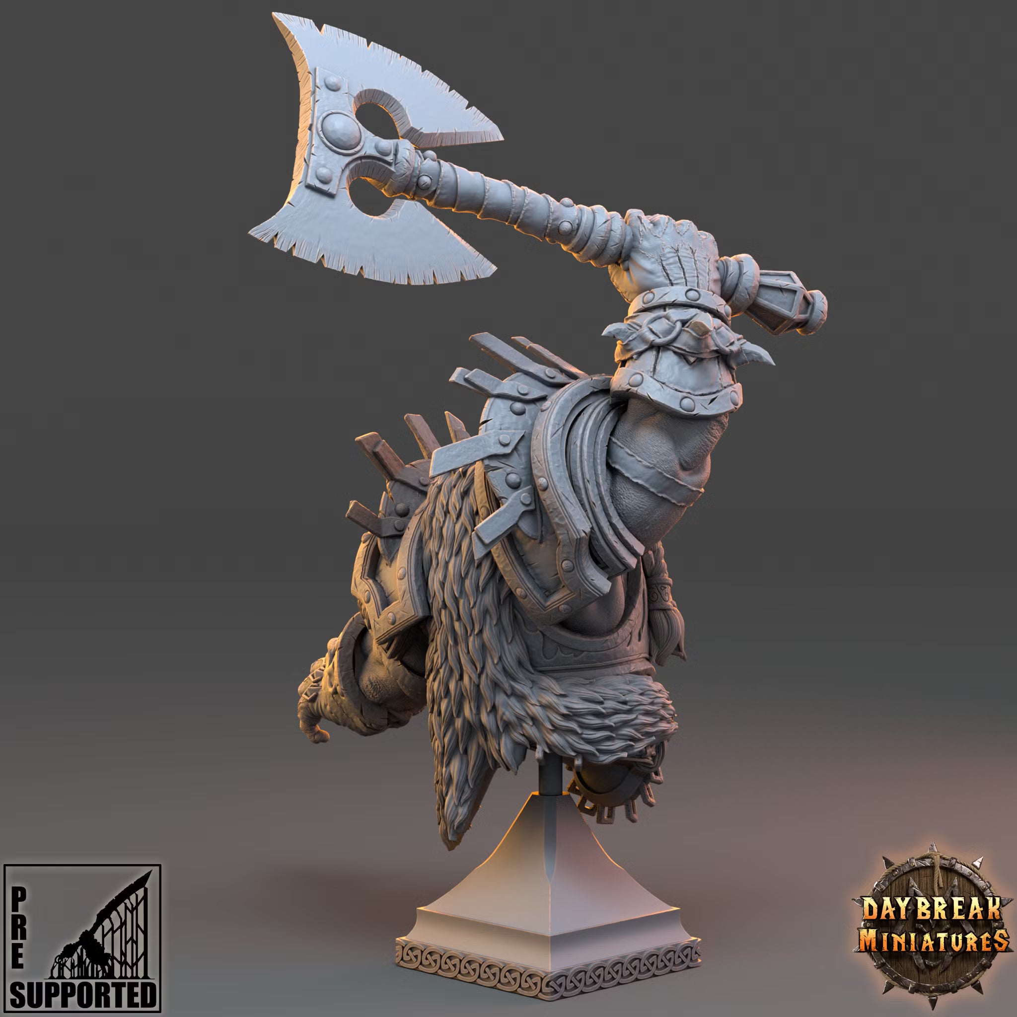Cutter Cadenza - Bust — Daybreak Miniatures, official view 2