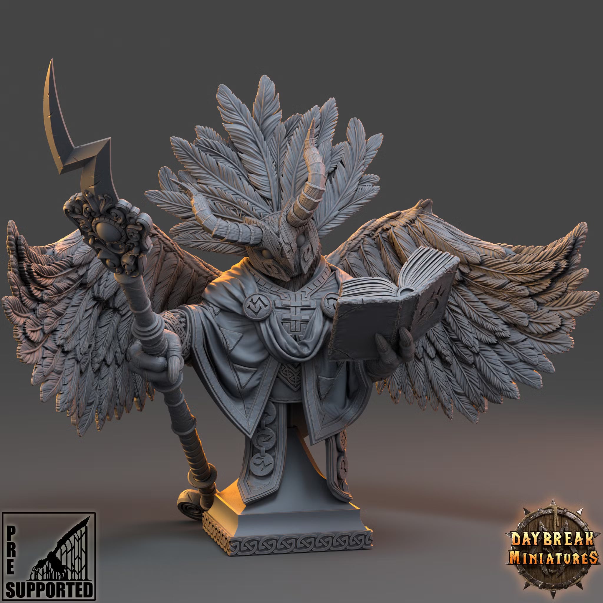 Derment of the Black Clouds - Bust — Daybreak Miniatures, official view 1