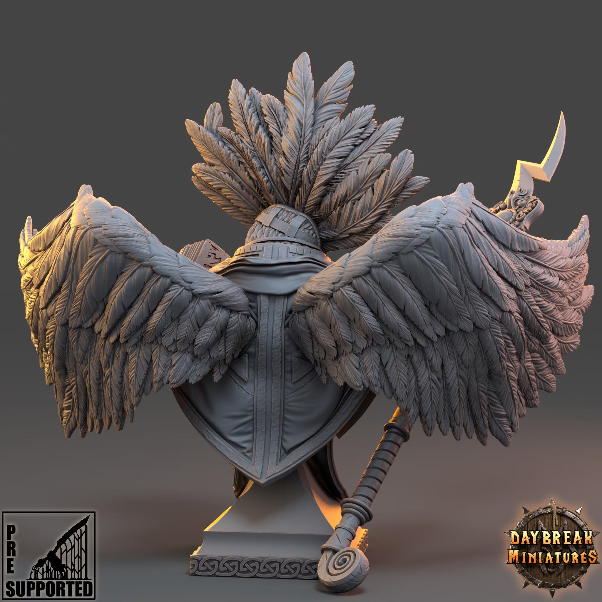 Derment of the Black Clouds - Bust — Daybreak Miniatures, official view 2