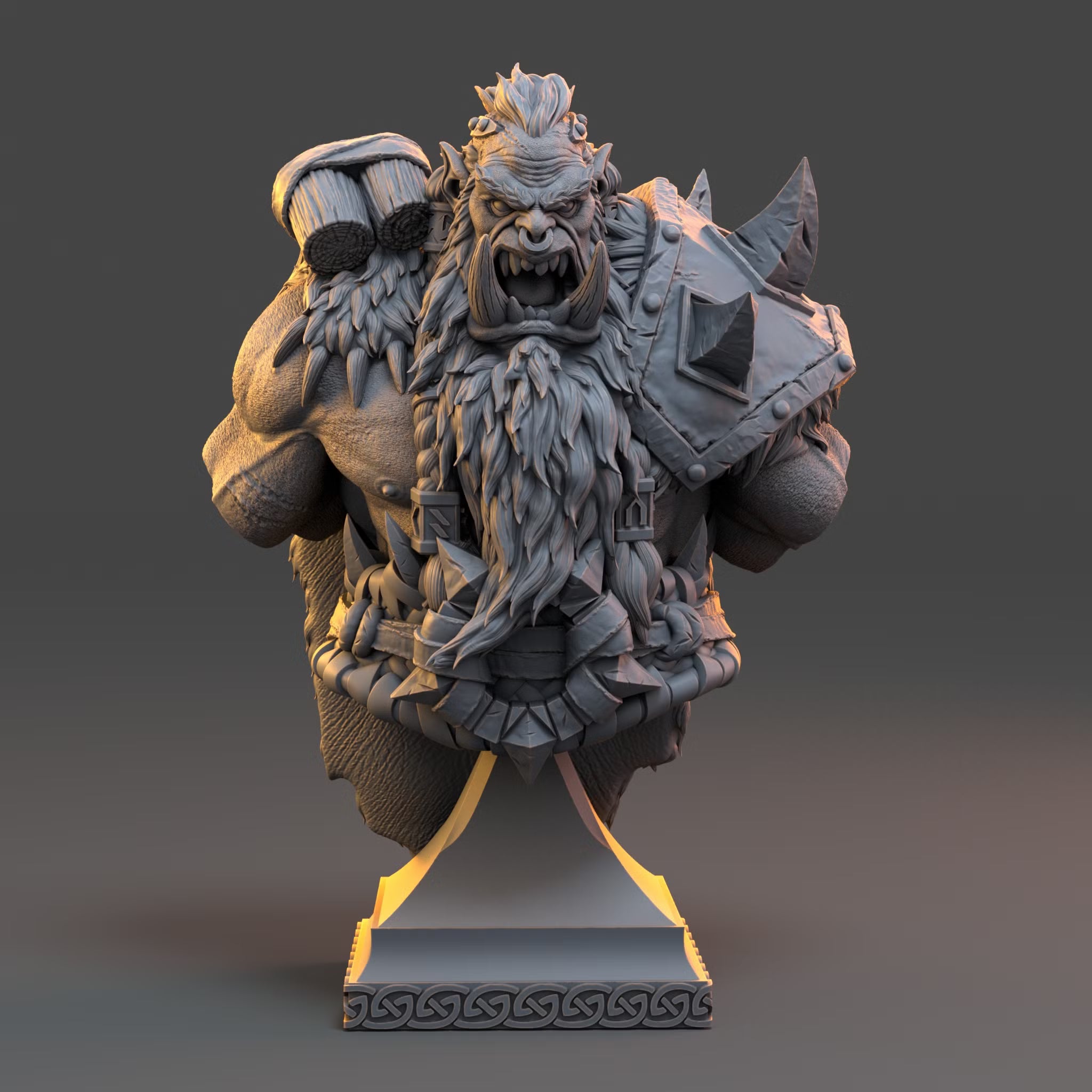 Rutger Gausshammer - Bust — Daybreak Miniatures, official view 1