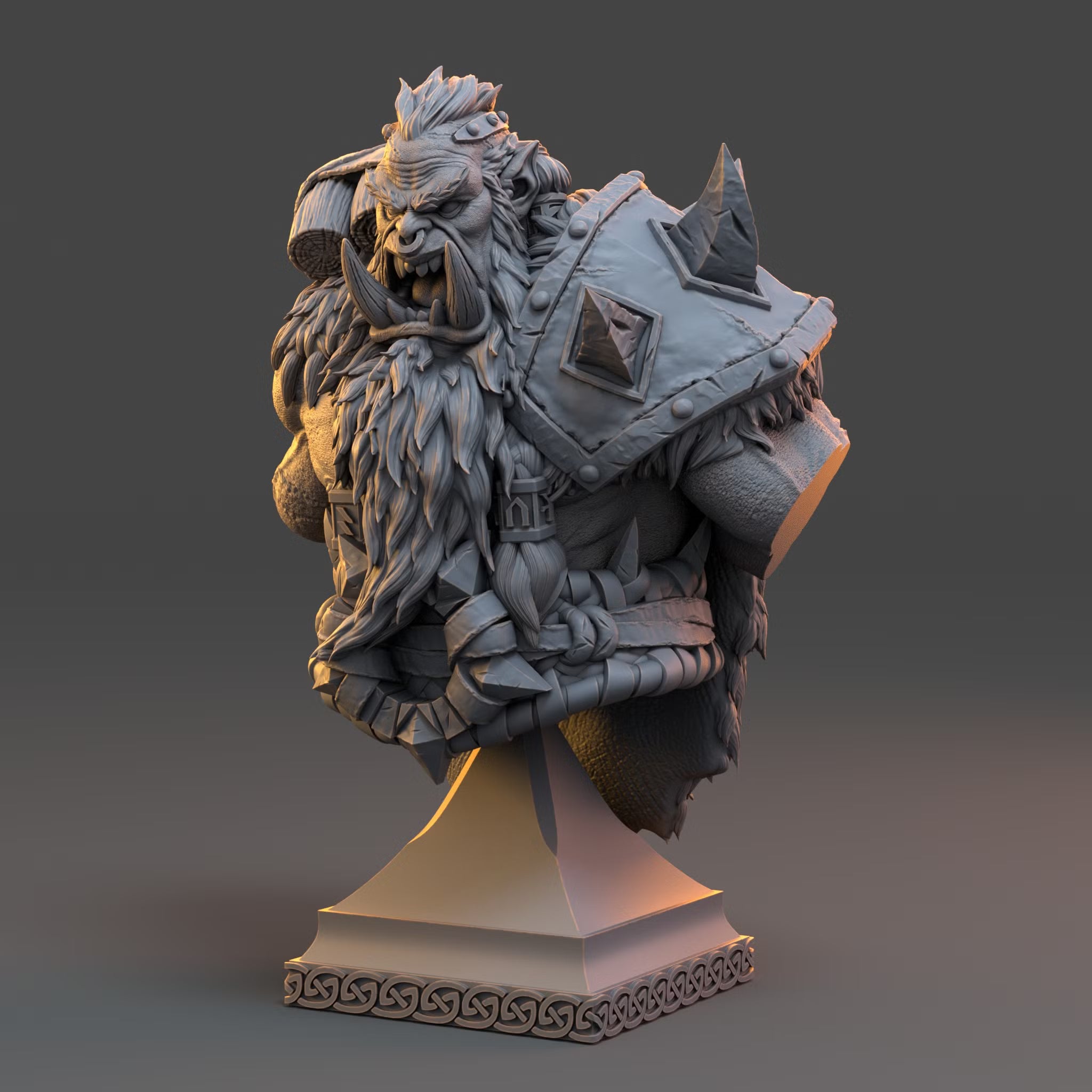 Rutger Gausshammer - Bust — Daybreak Miniatures, official view 2