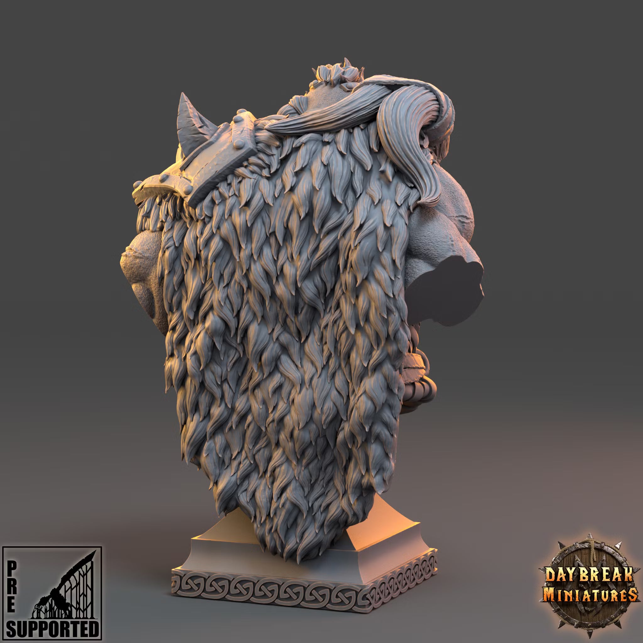 Rutger Gausshammer - Bust — Daybreak Miniatures, official view 4