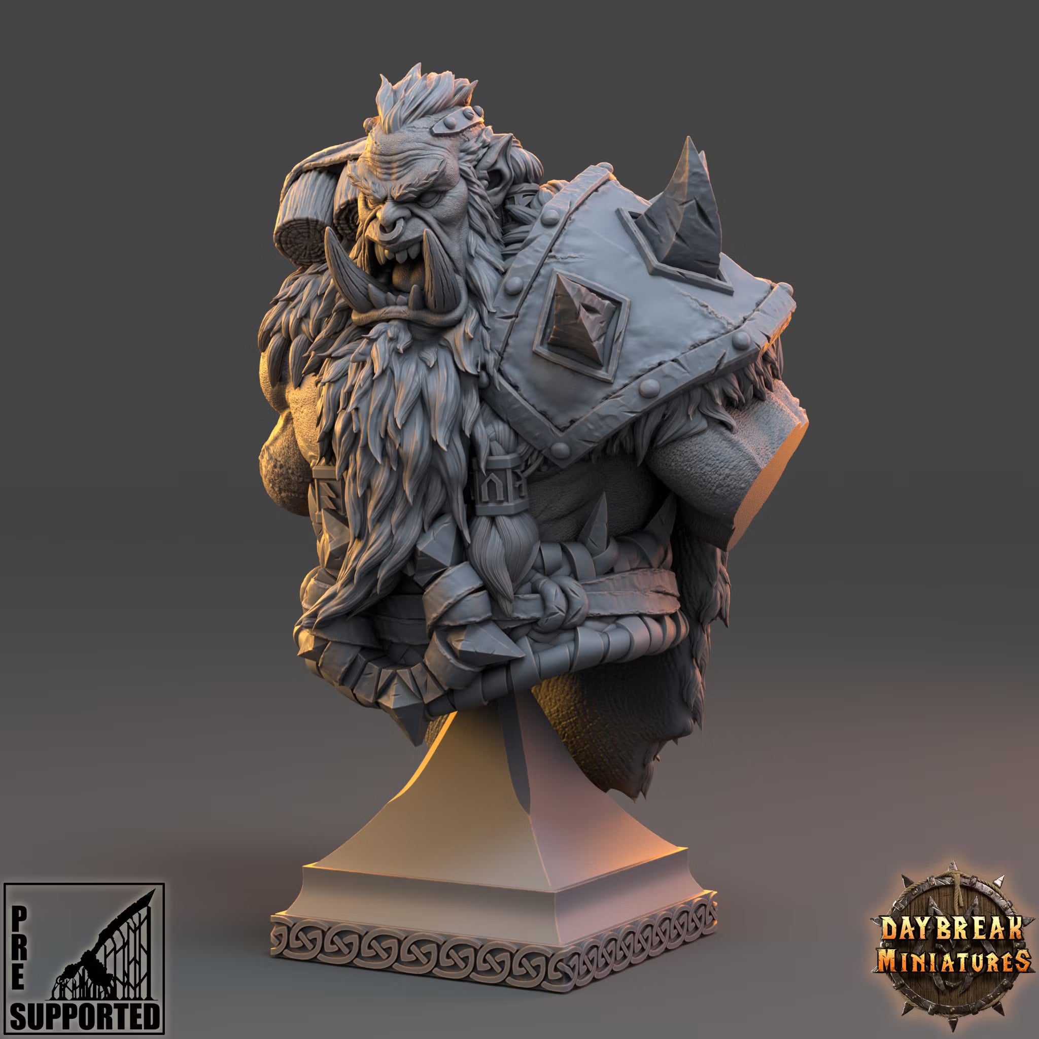 Rutger Gausshammer - Bust — Daybreak Miniatures, official view 6