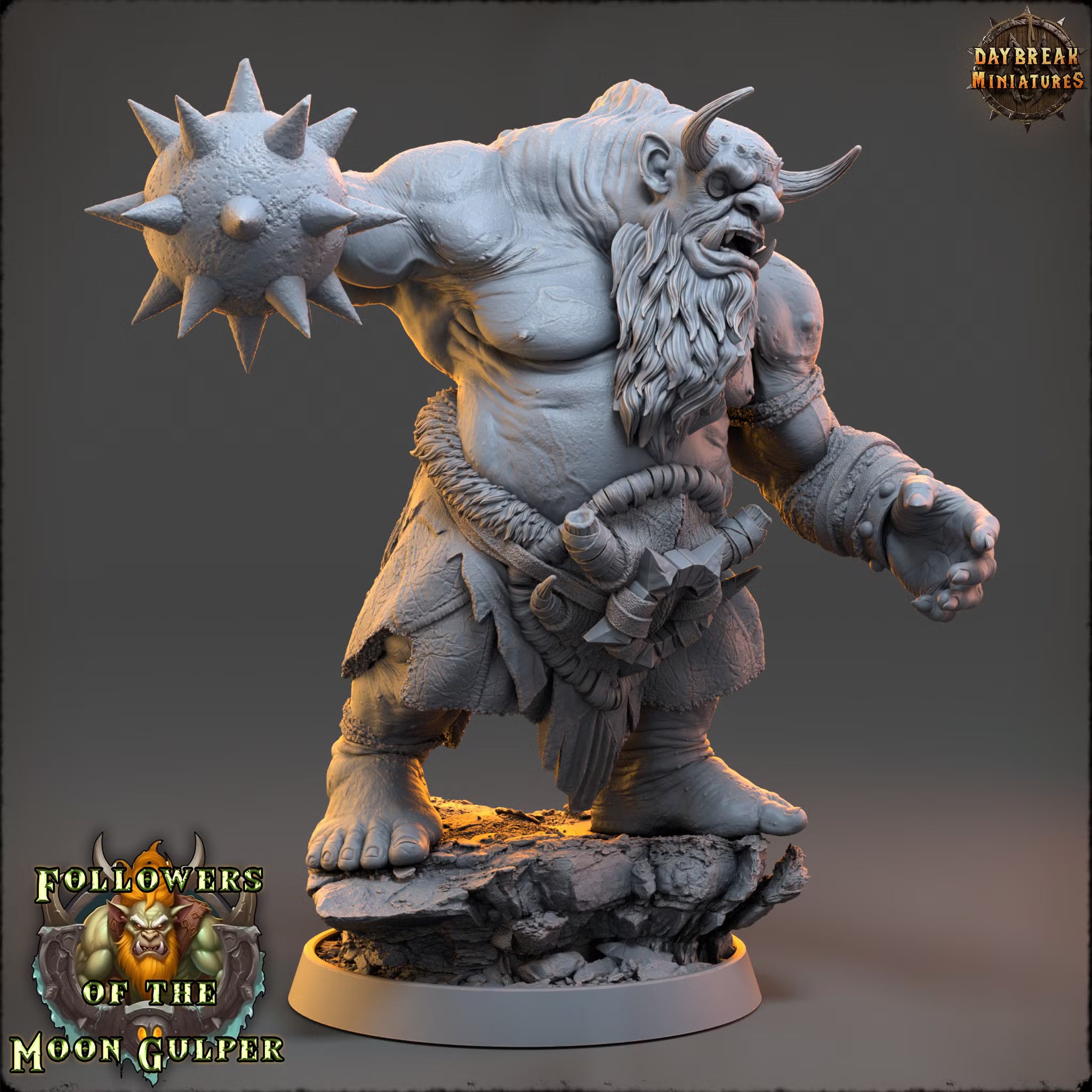 Followers of the Moon Gulper - Golan Headgonk - Daybreak Miniatures — official Daybreak render 3