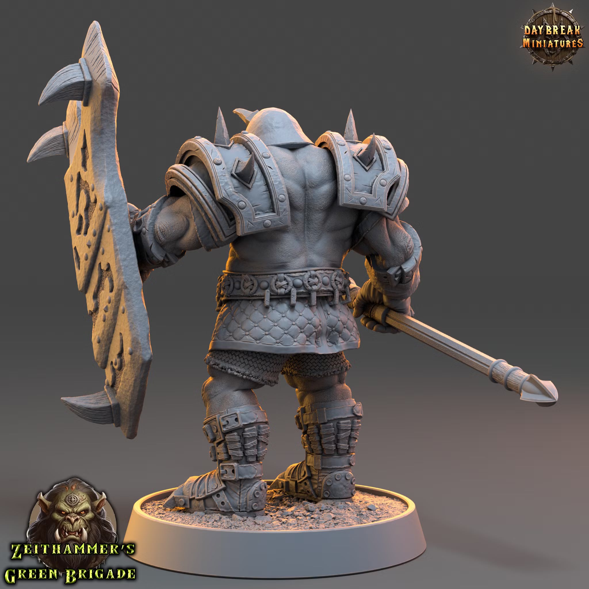 Zeithammer’s Green Brigade - Harrer Gruntz - Daybreak Miniatures — official Daybreak render 3