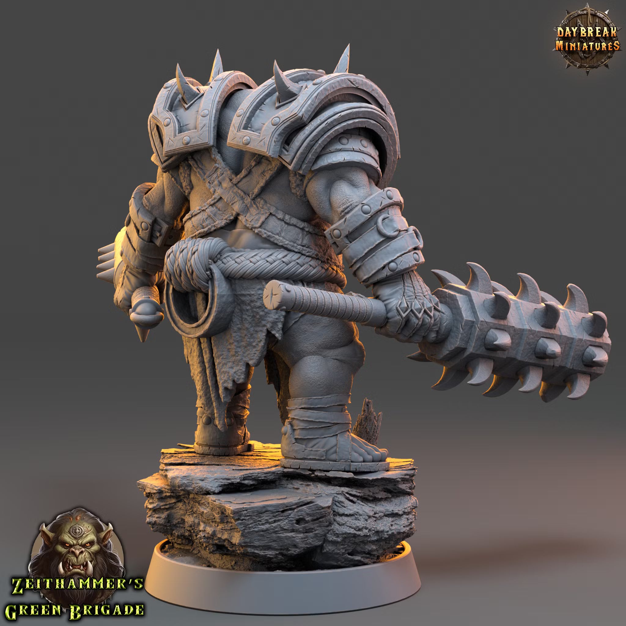 Zeithammer’s Green Brigade - Kraut Hellbender - Daybreak Miniatures — official Daybreak render 3