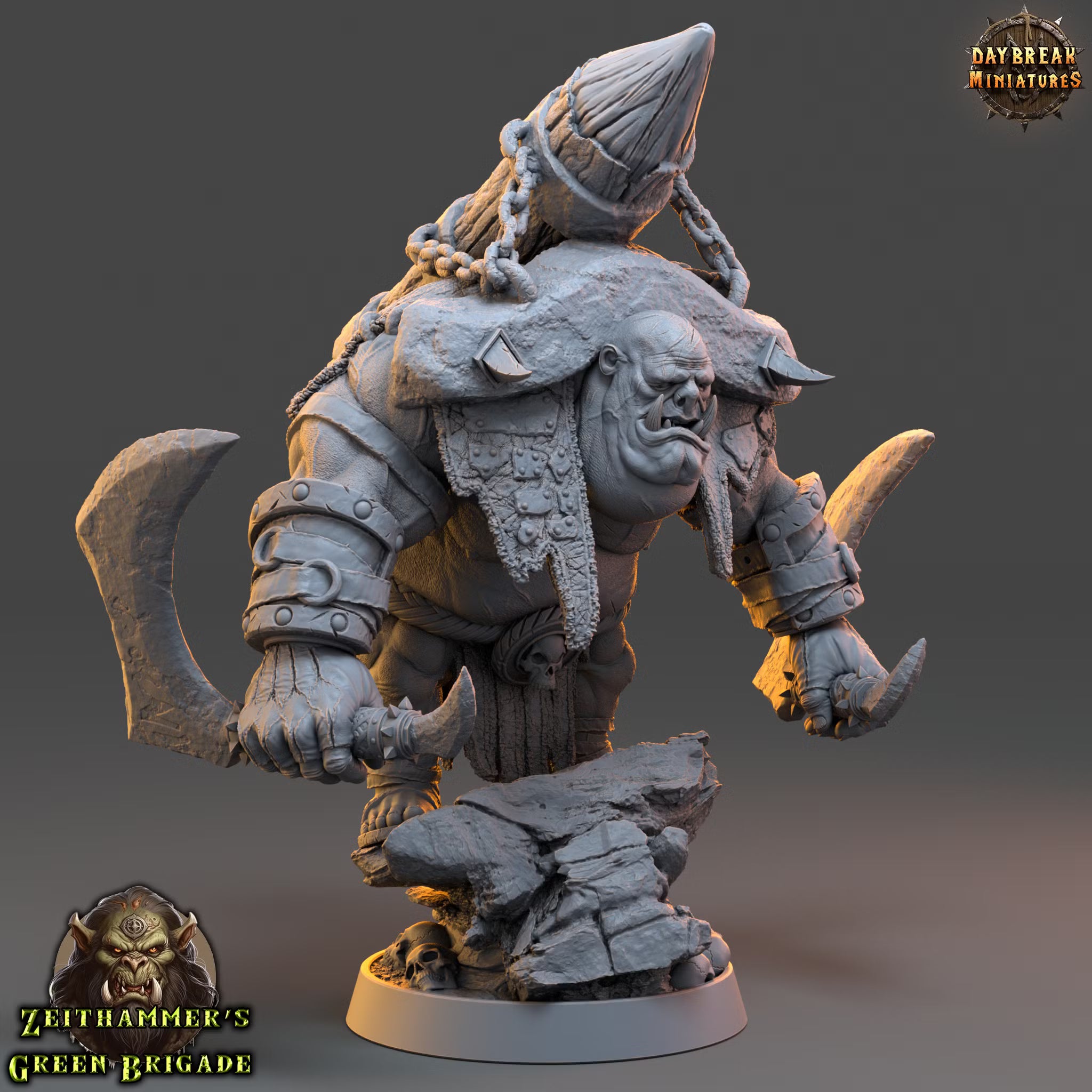 Zeithammer’s Green Brigade - Rocket Zoot - Daybreak Miniatures — official Daybreak render 1
