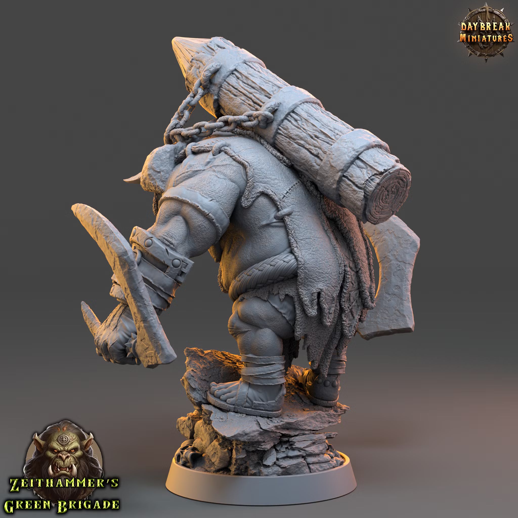 Zeithammer’s Green Brigade - Rocket Zoot - Daybreak Miniatures — official Daybreak render 3