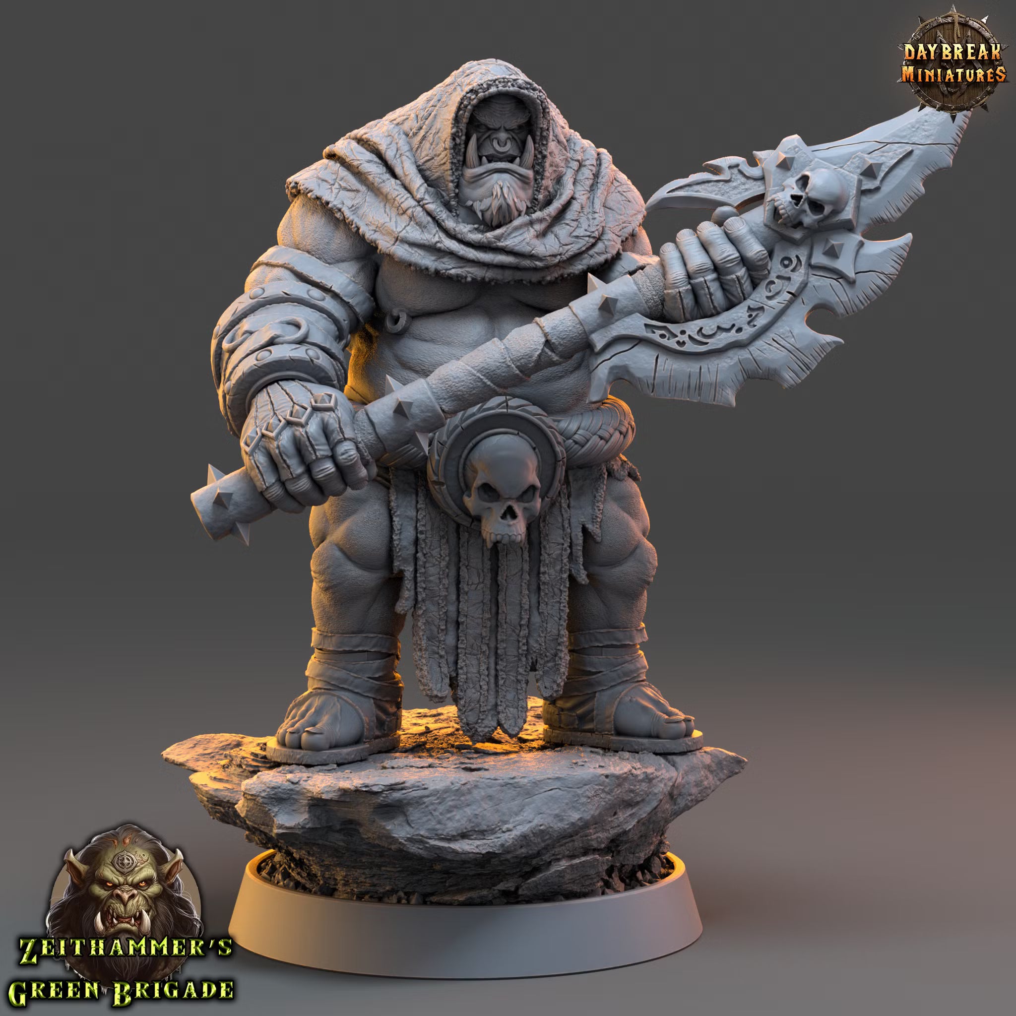 Zeithammer’s Green Brigade - Skidz Hood - Daybreak Miniatures — official Daybreak render 1