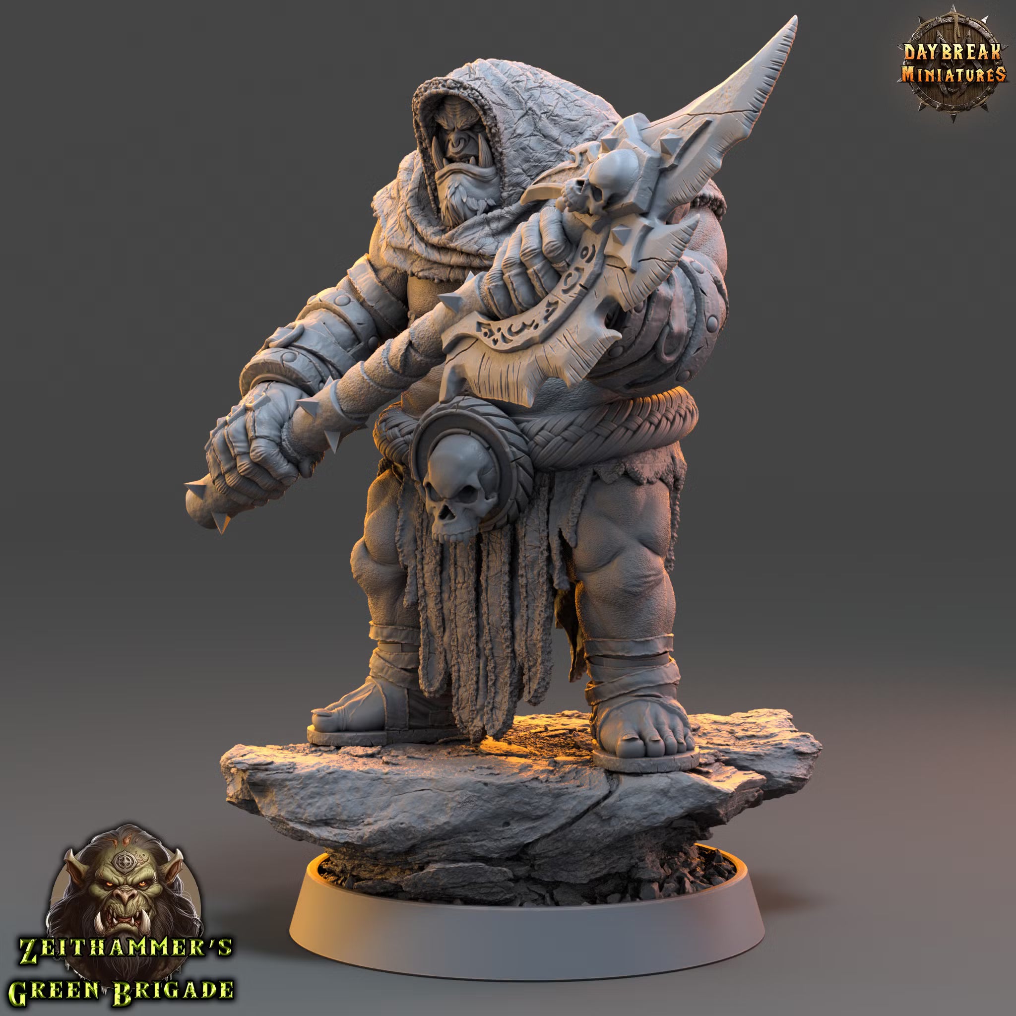 Zeithammer’s Green Brigade - Skidz Hood - Daybreak Miniatures — official Daybreak render 3