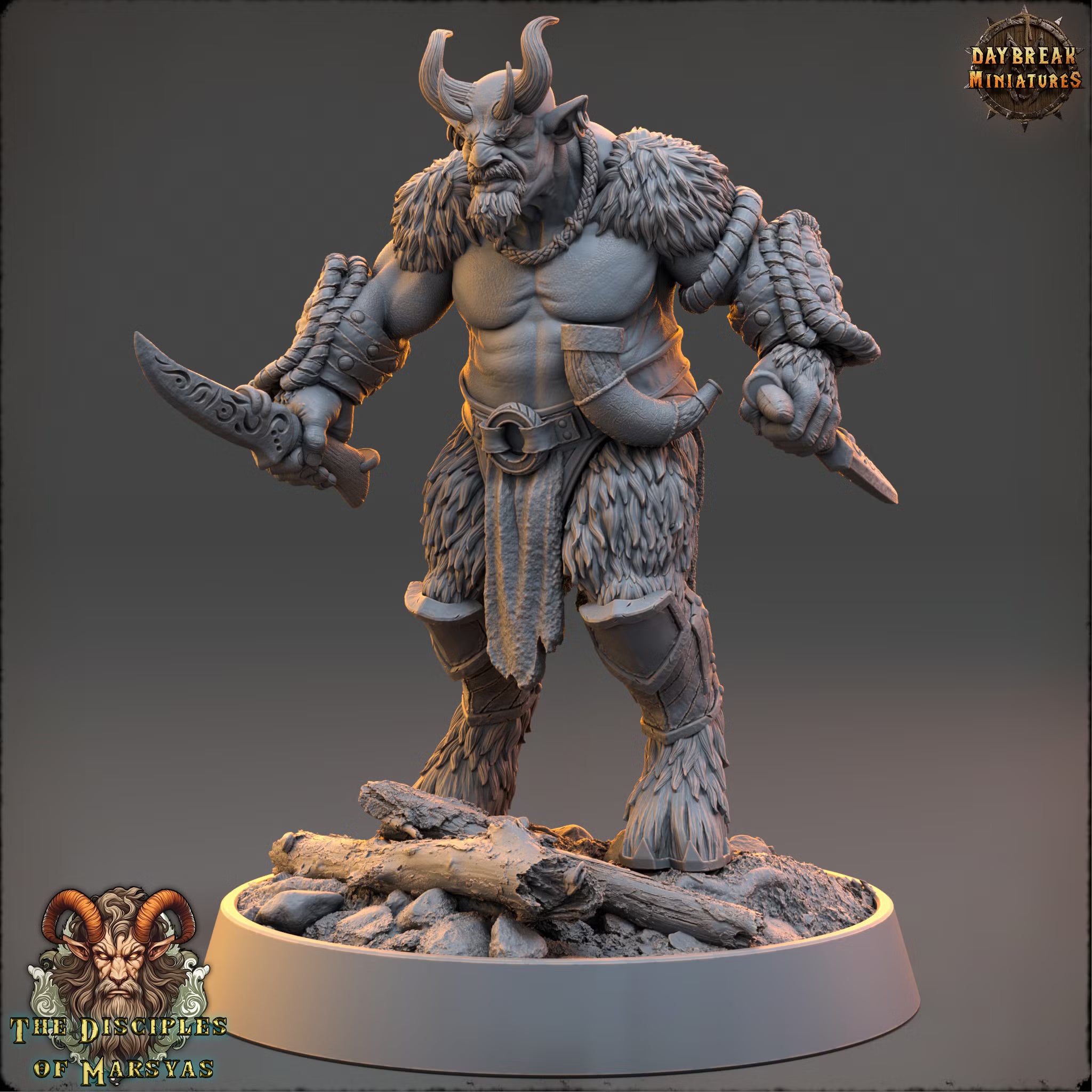 The Disciples of Marsyas - Dreckus Sentry - Daybreak Miniatures — official Daybreak render 1