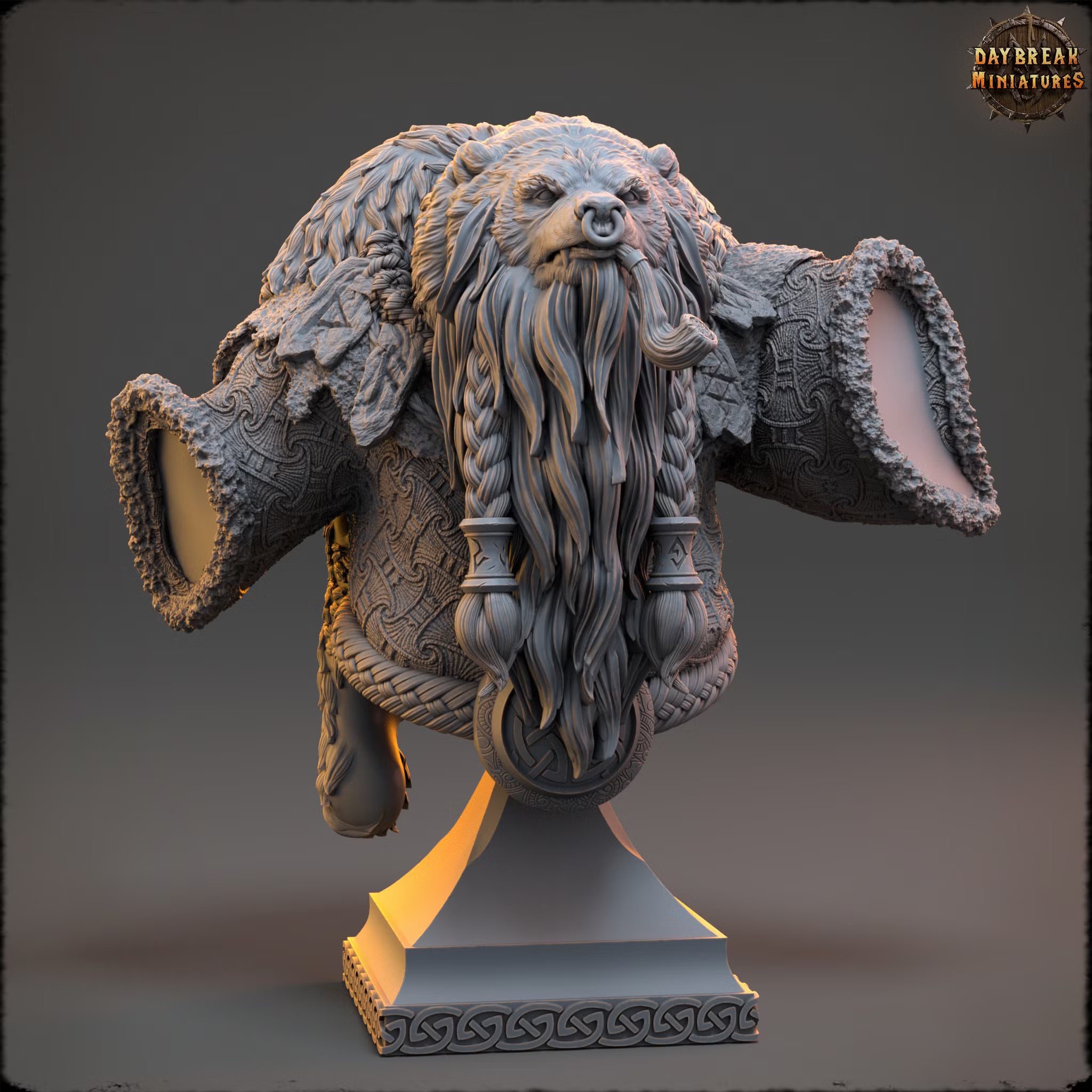 Evener Smoke - Bust — Daybreak Miniatures, official view 1
